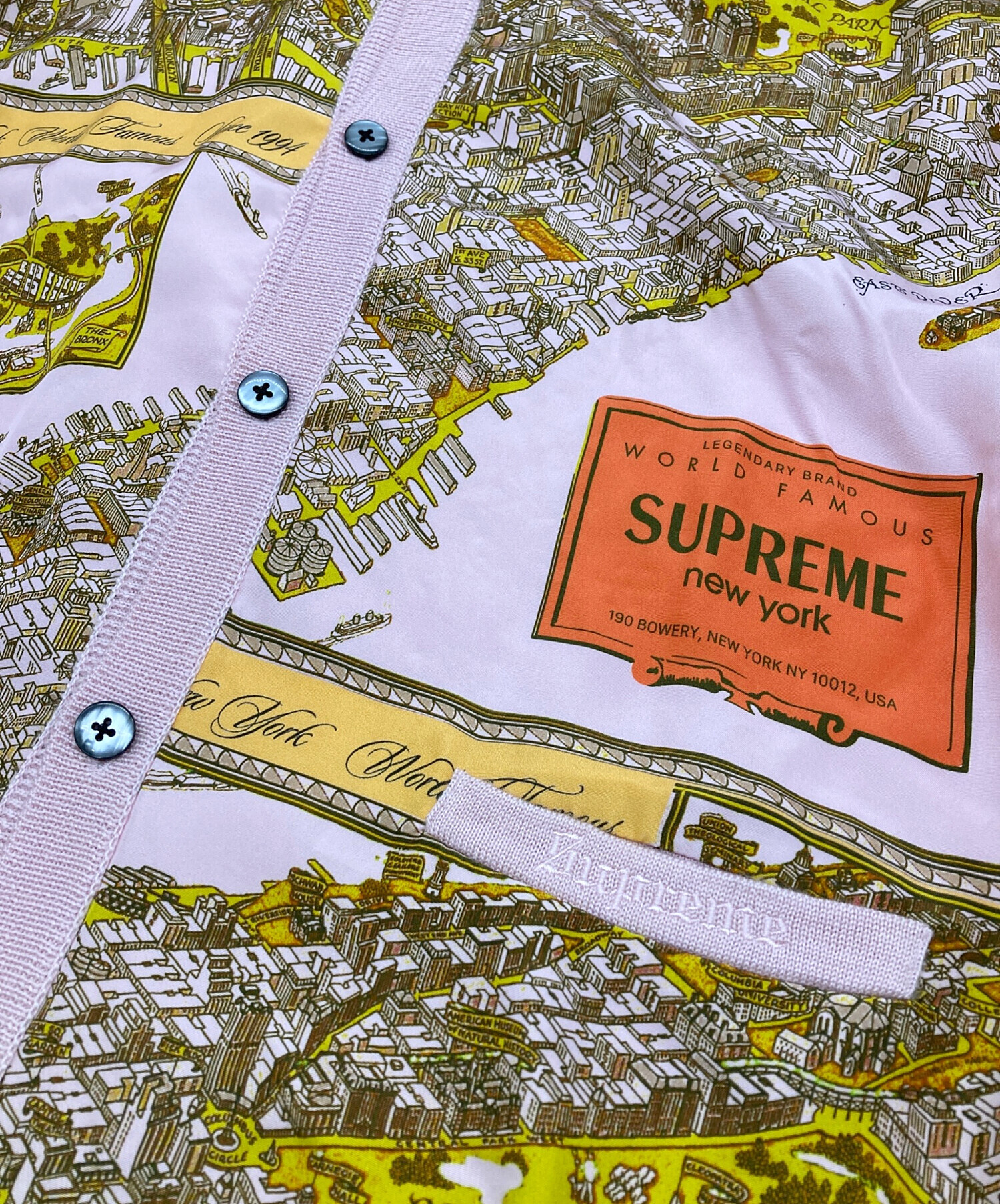 中古・古着通販】Supreme (シュプリーム) 23AW SILK MAP CARDIGAN