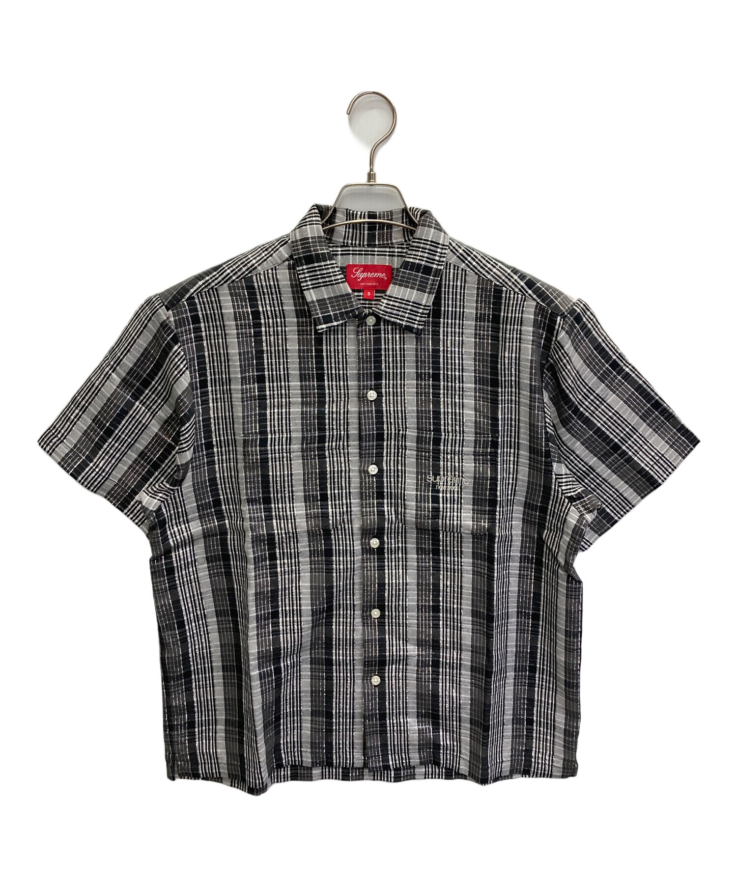 中古・古着通販】Supreme (シュプリーム) 23SS Metallic Plaid S/S