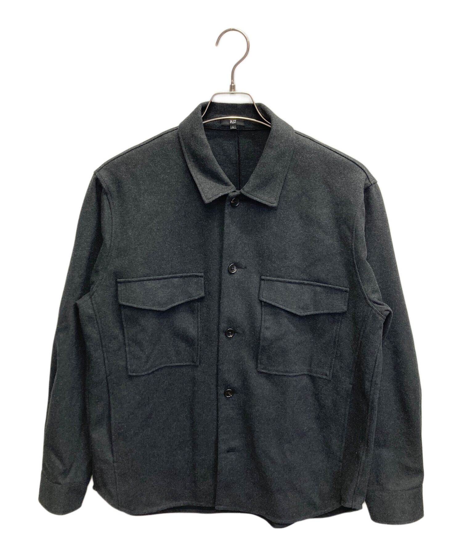 中古・古着通販】PLST (プラステ) プレシャスニットメルトンシャツ