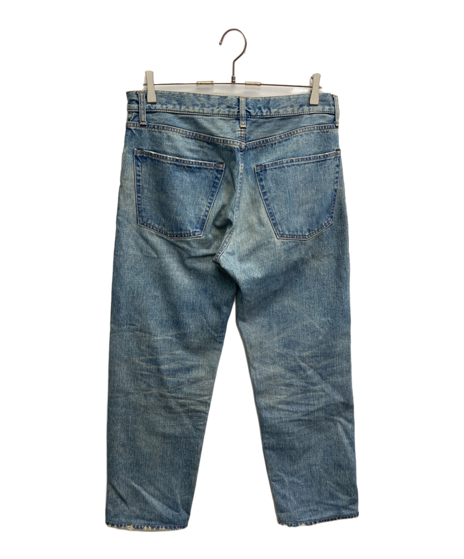 KAJA STANDARD SELVEGE WASHED DENIM PANTS KAJA (カジャ) STANDARD