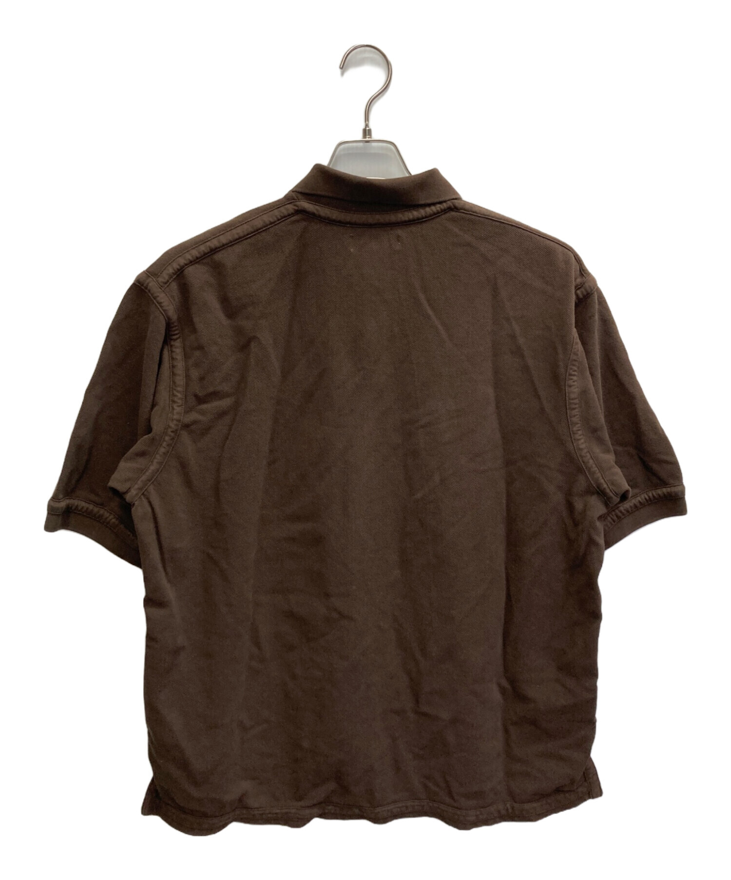 【定価11,000円】CAHLUMN カウラム オーバーダイ ポロシャツ M CAHLUMN（カウラム） ポロシャツ Over dye Polo Shirt/オーバーダイ