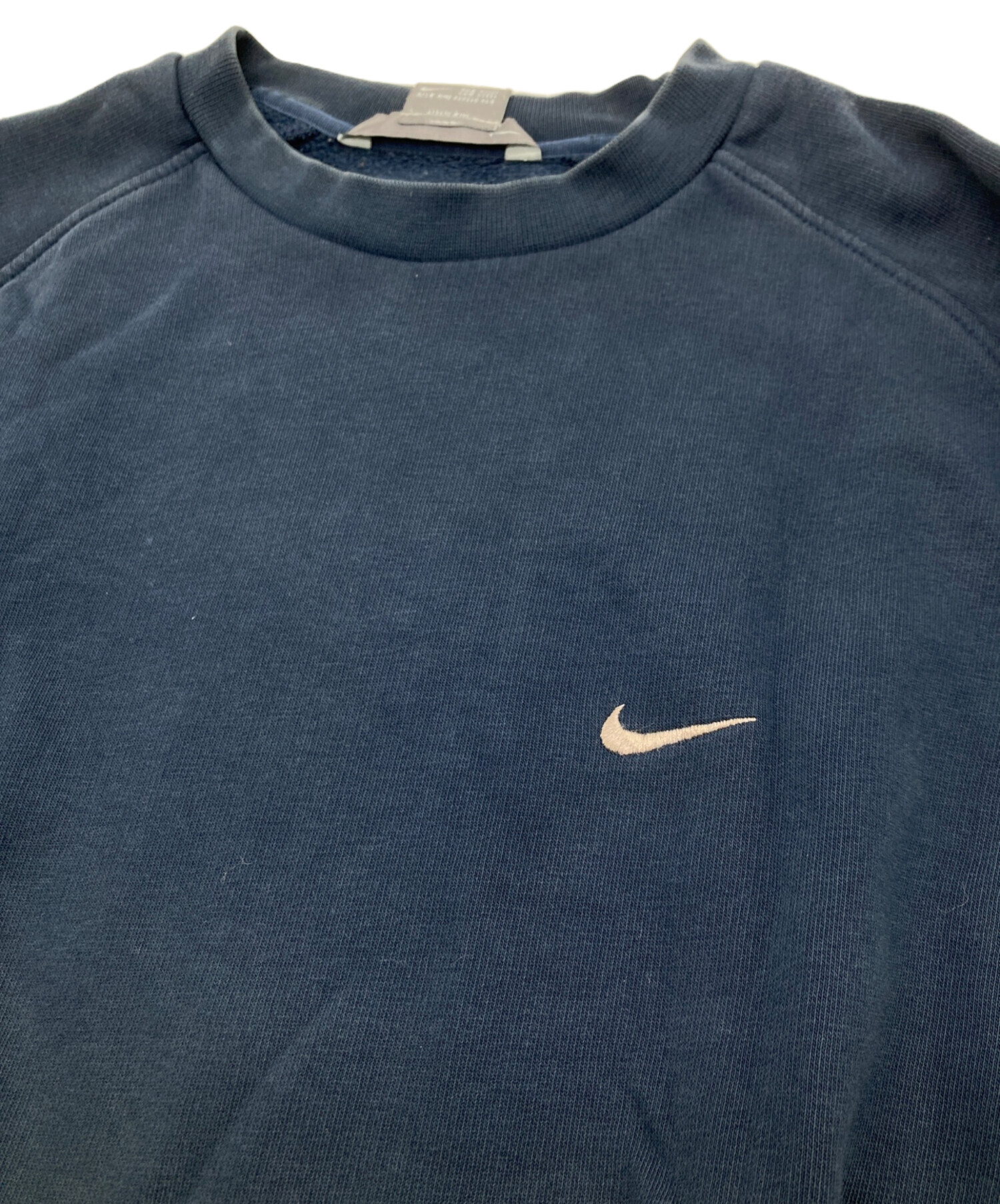 中古・古着通販】NIKE (ナイキ) 00s ラグランスウェット ネイビー 