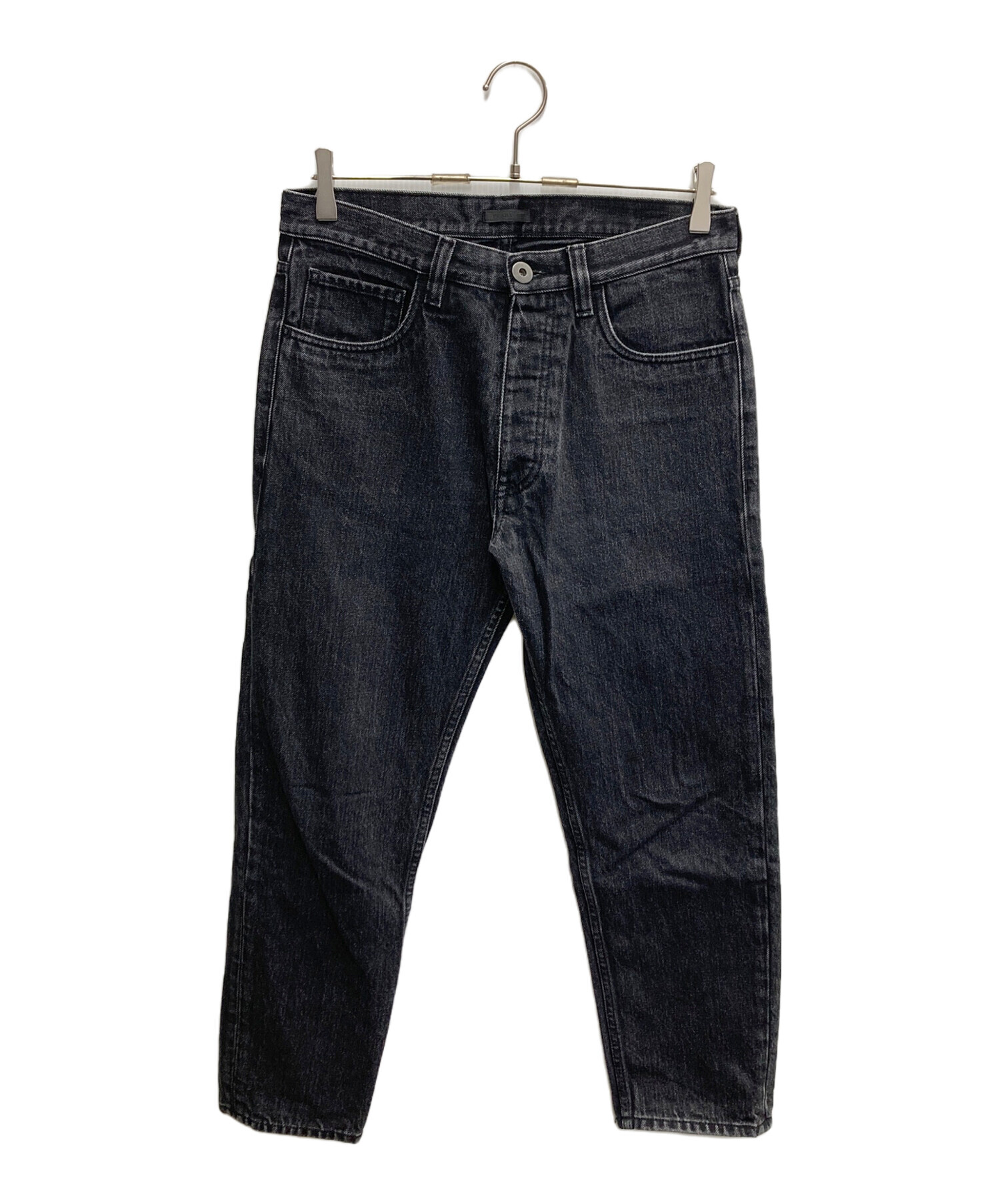 中古・古着通販】PRADA (プラダ) 21AW Cropped Tapered Jeans グレー