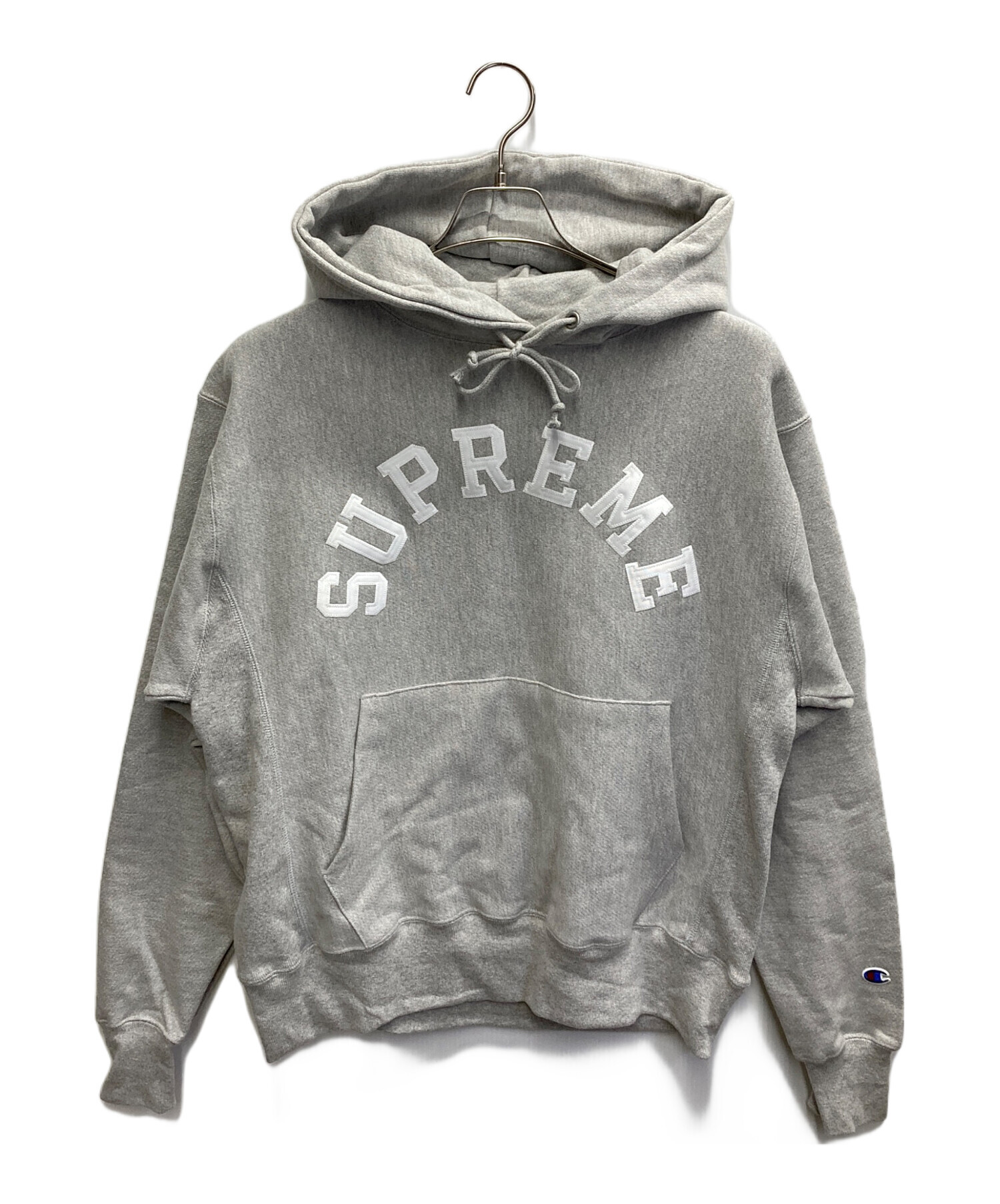 良品　シュプリーム ×チャンピオン　スウェット　サイズＭ　グレー 中古・古着通販】Supreme (シュプリーム) Champion (チャンピオン