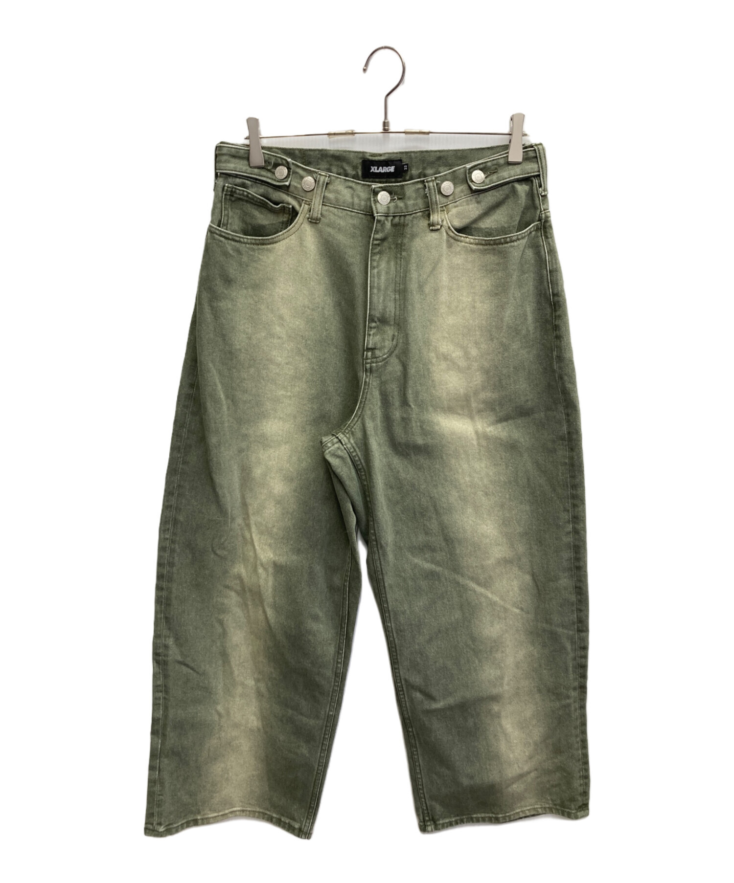 中古・古着通販】X-LARGE (エクストララージ) FADED BAGGY DENIM PANTS 