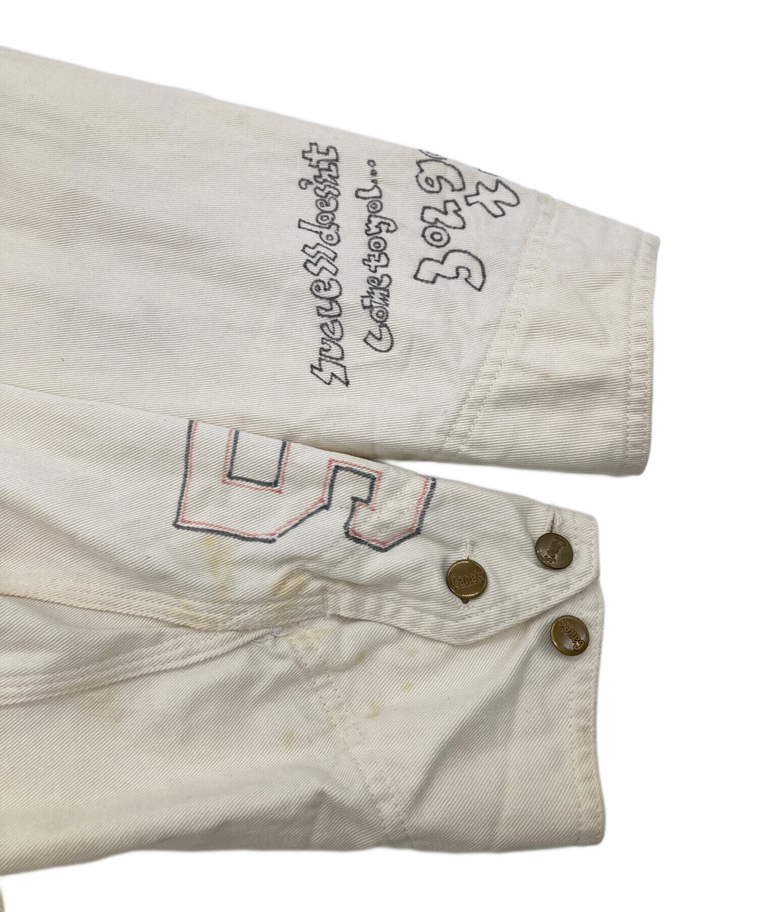 中古・古着通販】SUGAR CANE (シュガーケーン) 落書きカバーオール