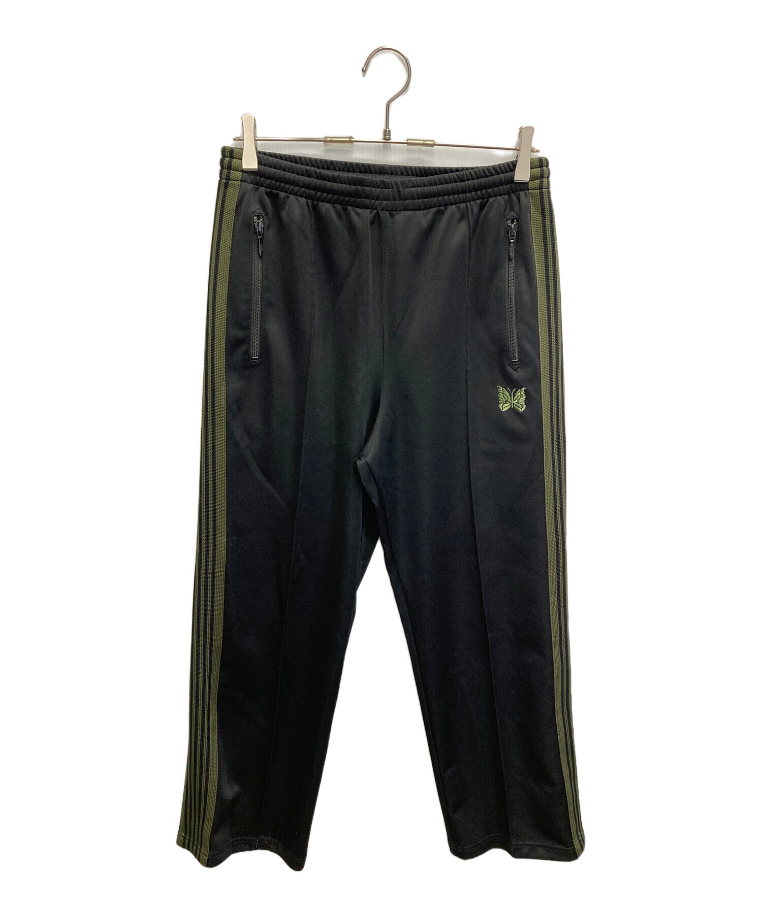 【値下げ中】needles トラックパンツ 中古・古着通販】Needles (ニードルズ) トラックパンツ ブラック