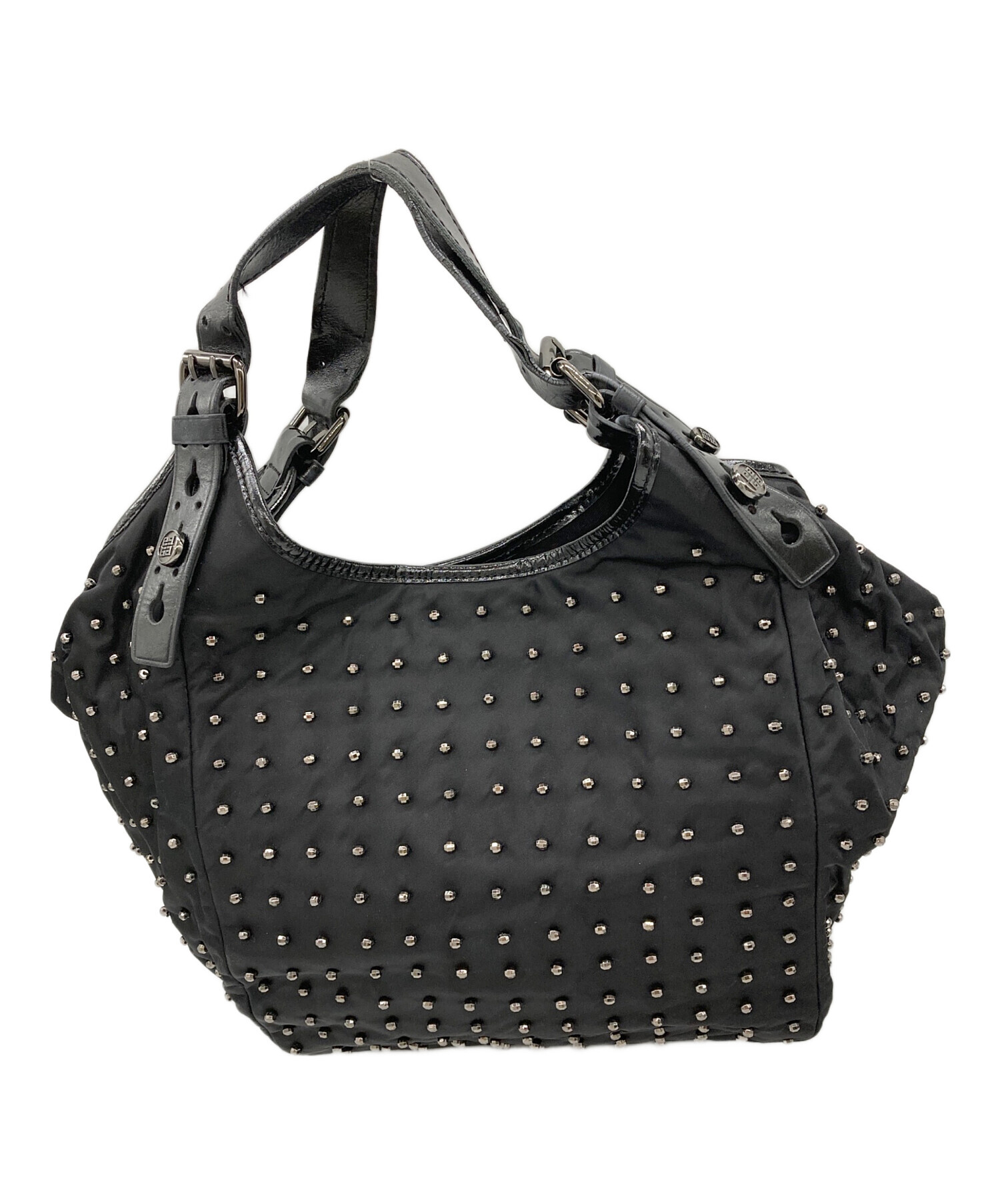 中古・古着通販】GIVENCHY (ジバンシィ) スタッズハンドバッグ 