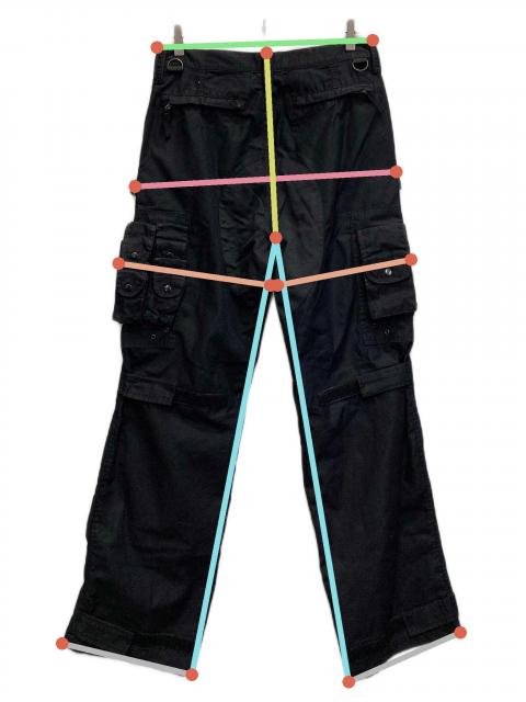 中古・古着通販】P.D.W (ピーディーダブル) マルチポケット カーゴ