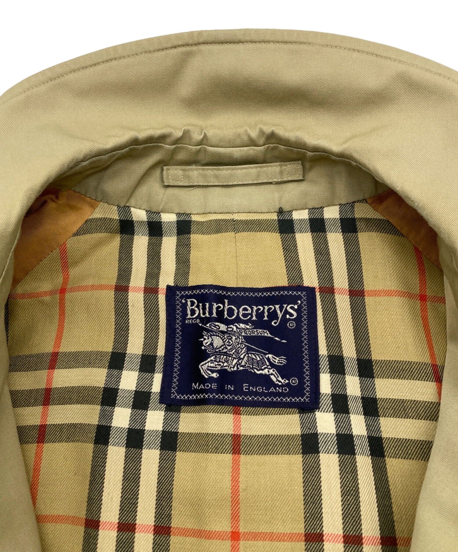 中古・古着通販】Burberry's (バーバリーズ) ヴィンテージステンカラー