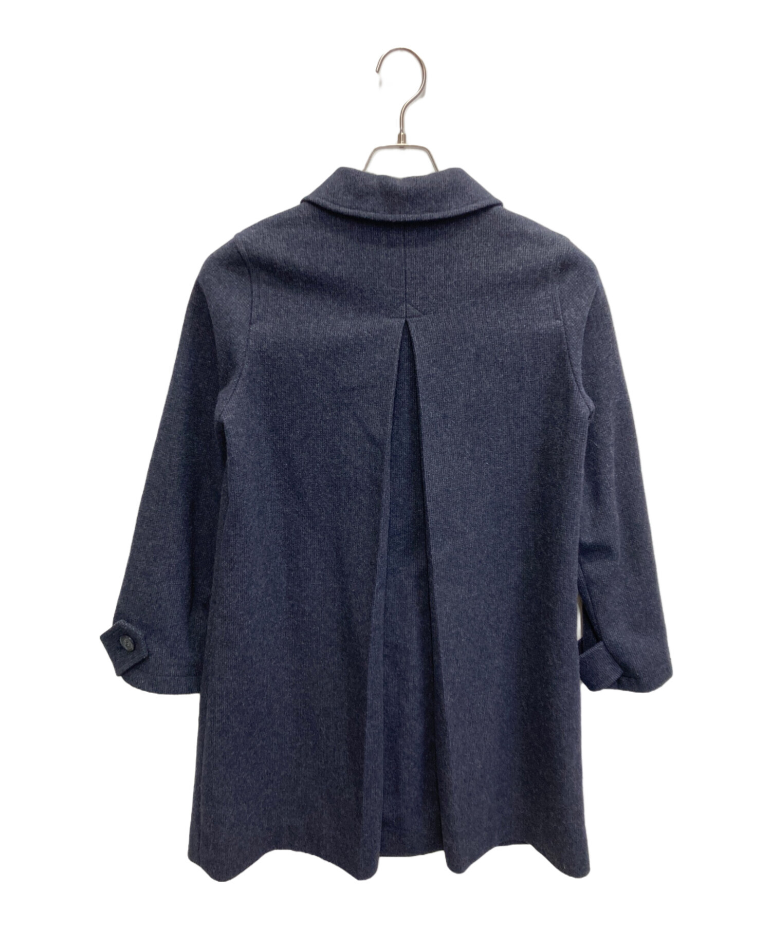 中古・古着通販】A.P.C. (アーペーセー) ステンカラーコート ネイビー