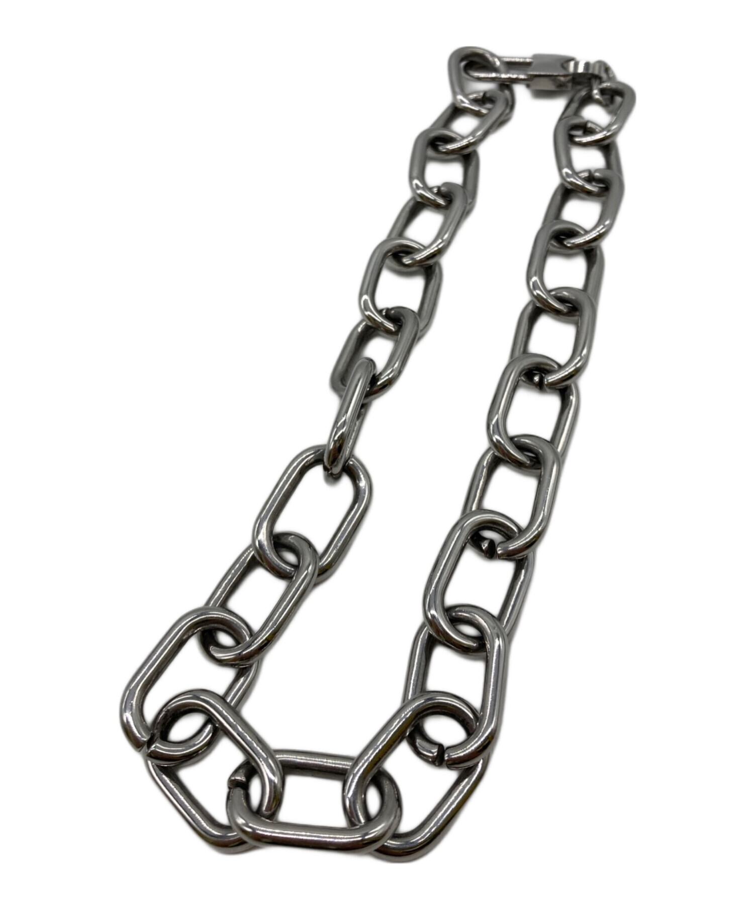VITALY チェーンネックレスシルバー/ブラック 中古・古着通販】VITALY (バイタリー) チェーンネックレス シルバー