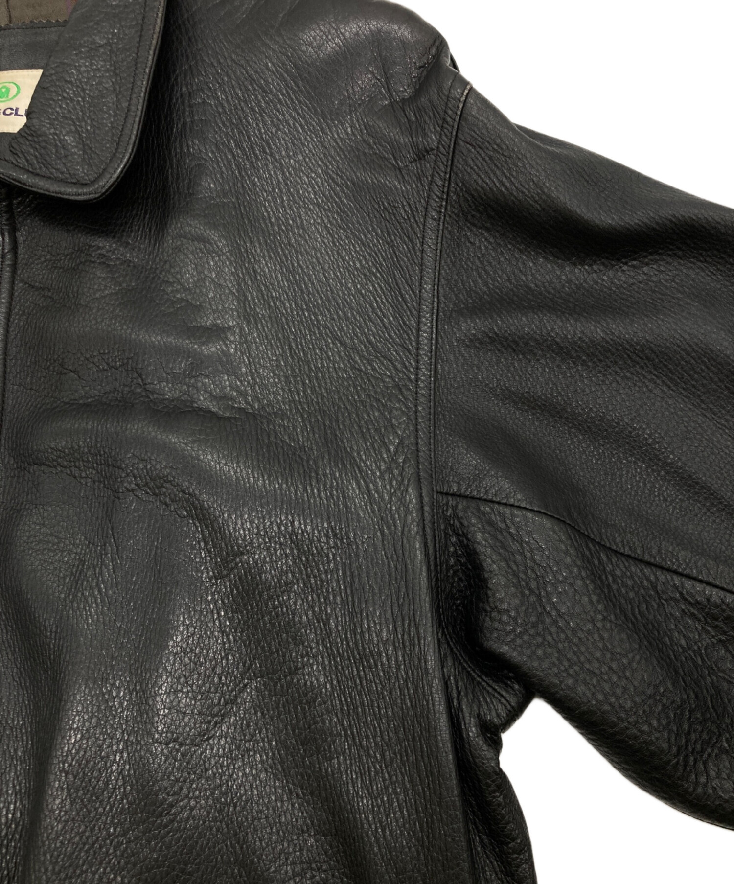 中古・古着通販】Men's Club (メンズクラブ) レザージャケット