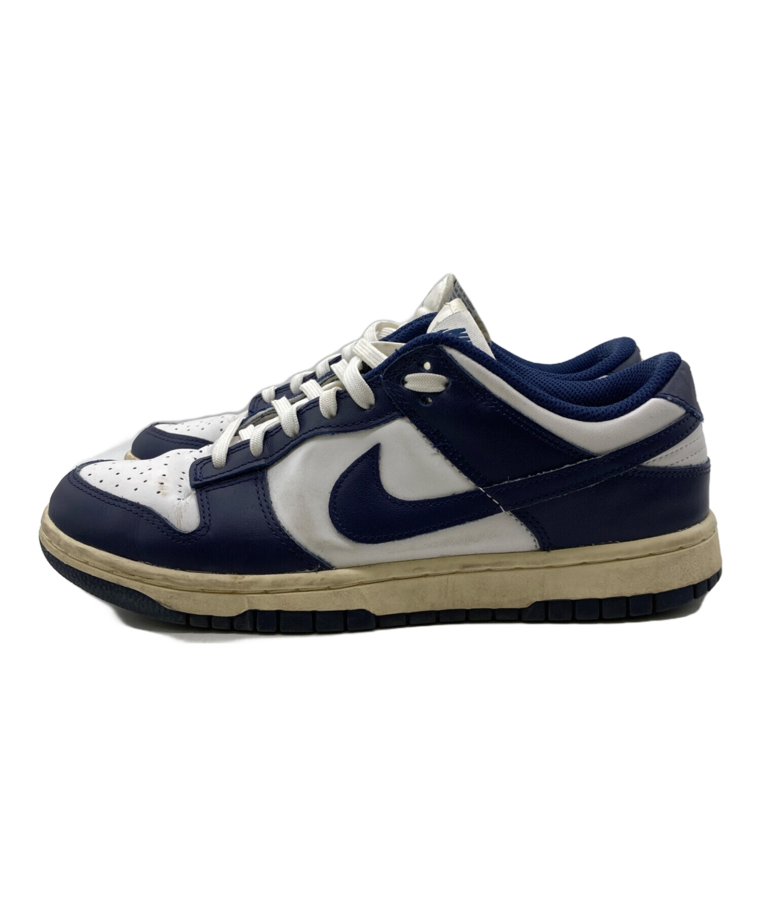 中古・古着通販】NIKE (ナイキ) ローカットスニーカー ネイビー 
