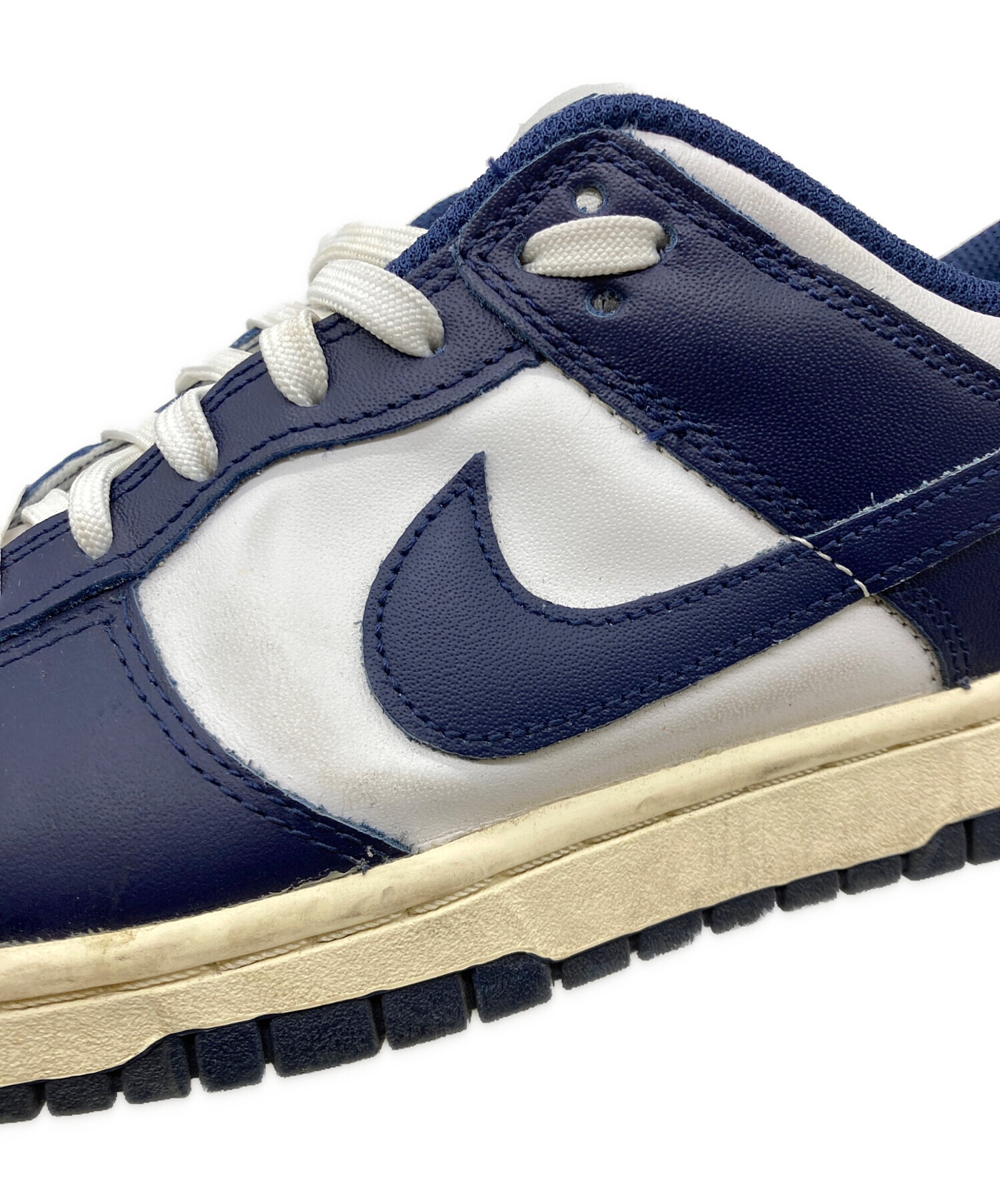 中古・古着通販】NIKE (ナイキ) ローカットスニーカー ネイビー 