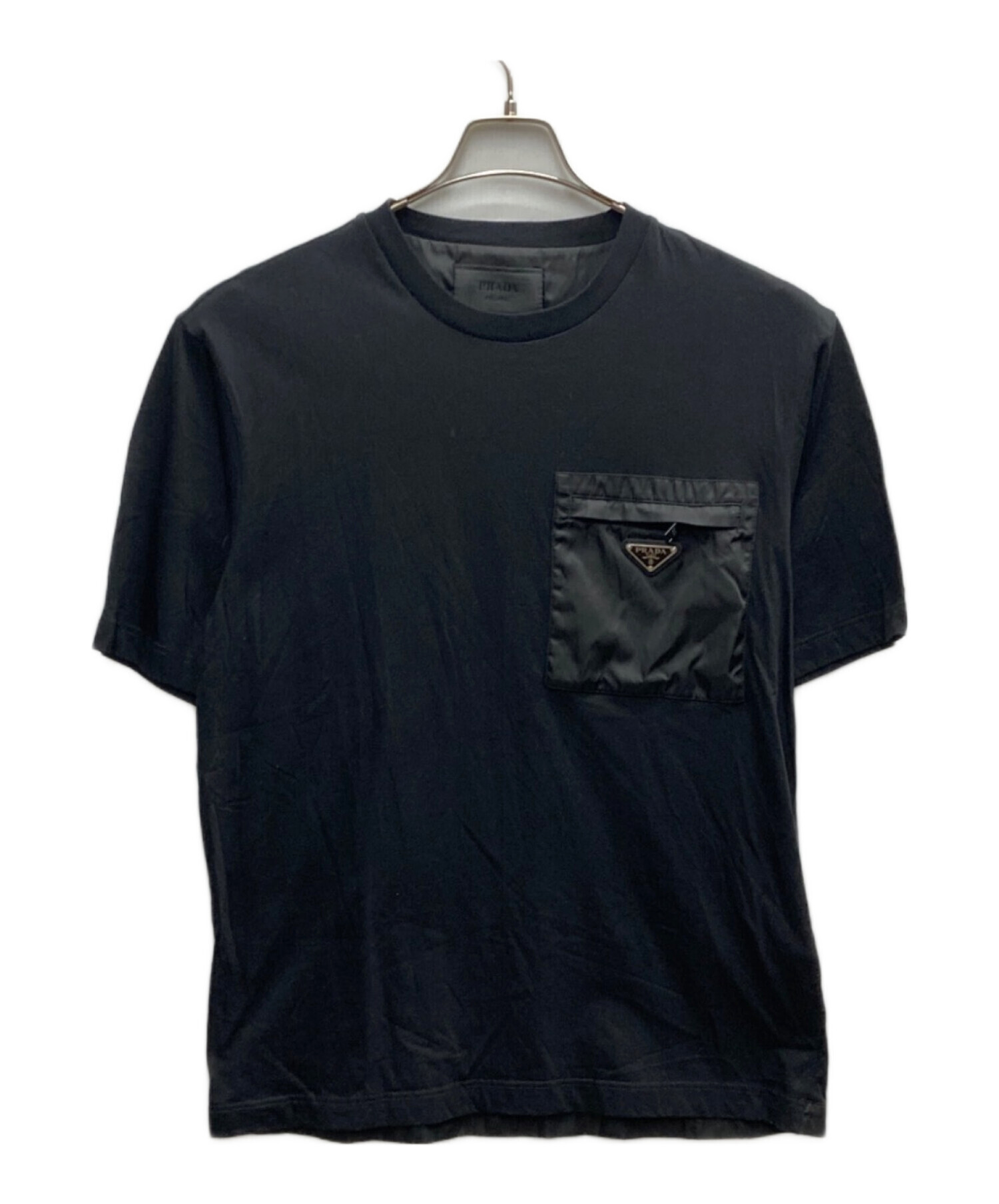 中古・古着通販】PRADA (プラダ) トライアングルプレート ナイロン切替