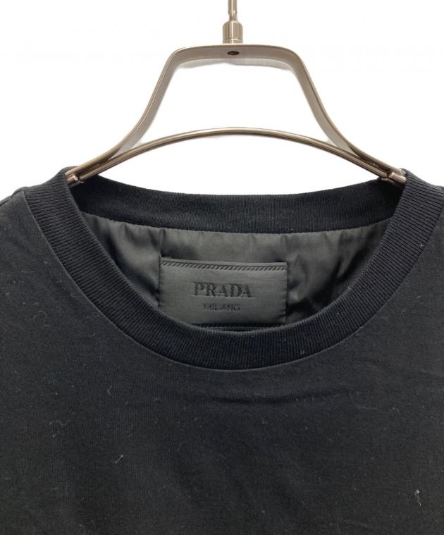中古・古着通販】PRADA (プラダ) トライアングルプレート ナイロン切替