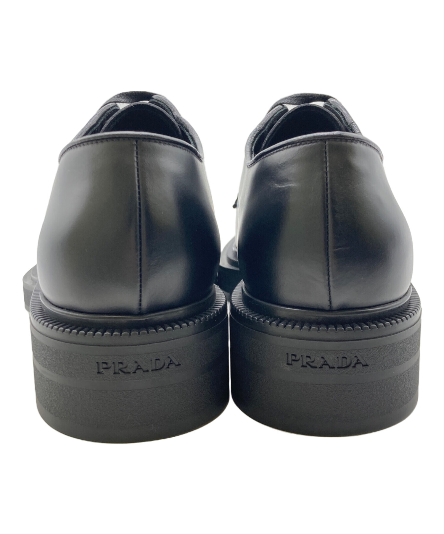 中古・古着通販】PRADA (プラダ) ブラッシュドレザー ローカット
