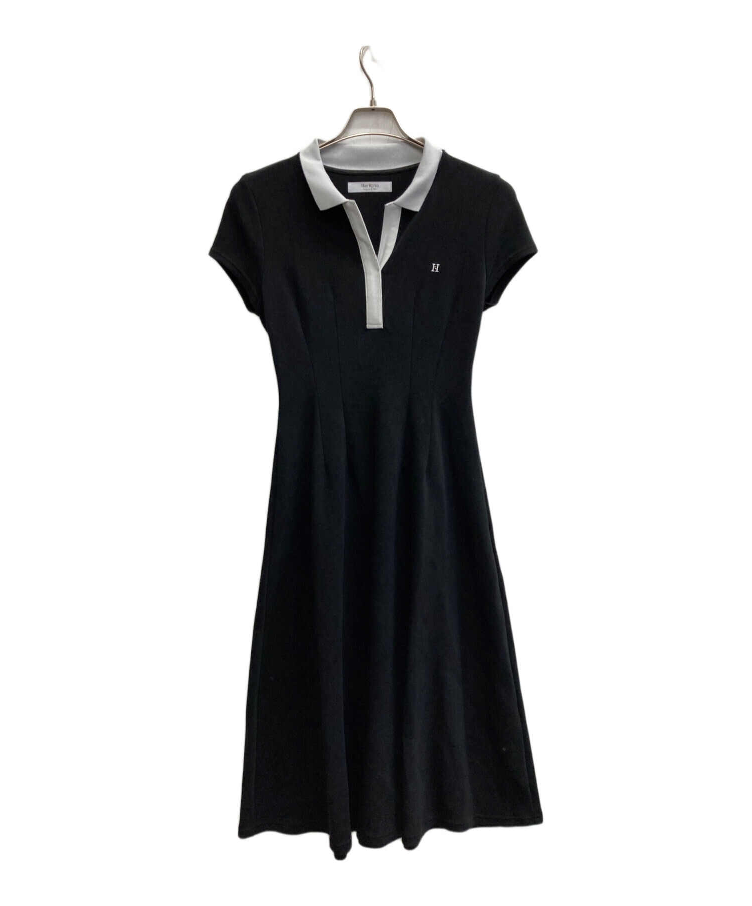 中古・古着通販】HER LIP TO (ハーリップトゥ) Short Sleeve Polo