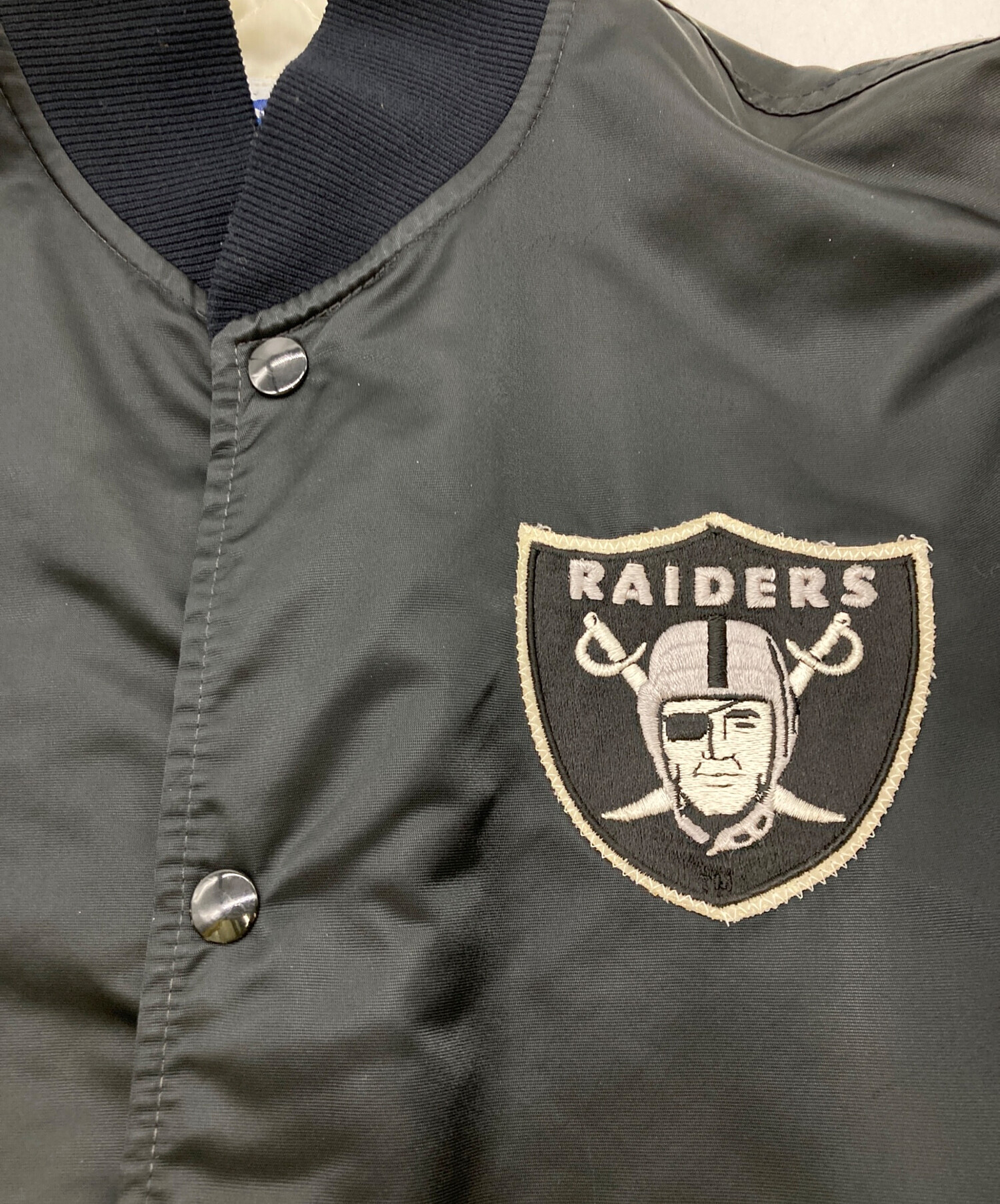 中古・古着通販】STARTER (スターター) RAIDERS スタジャン ブラック