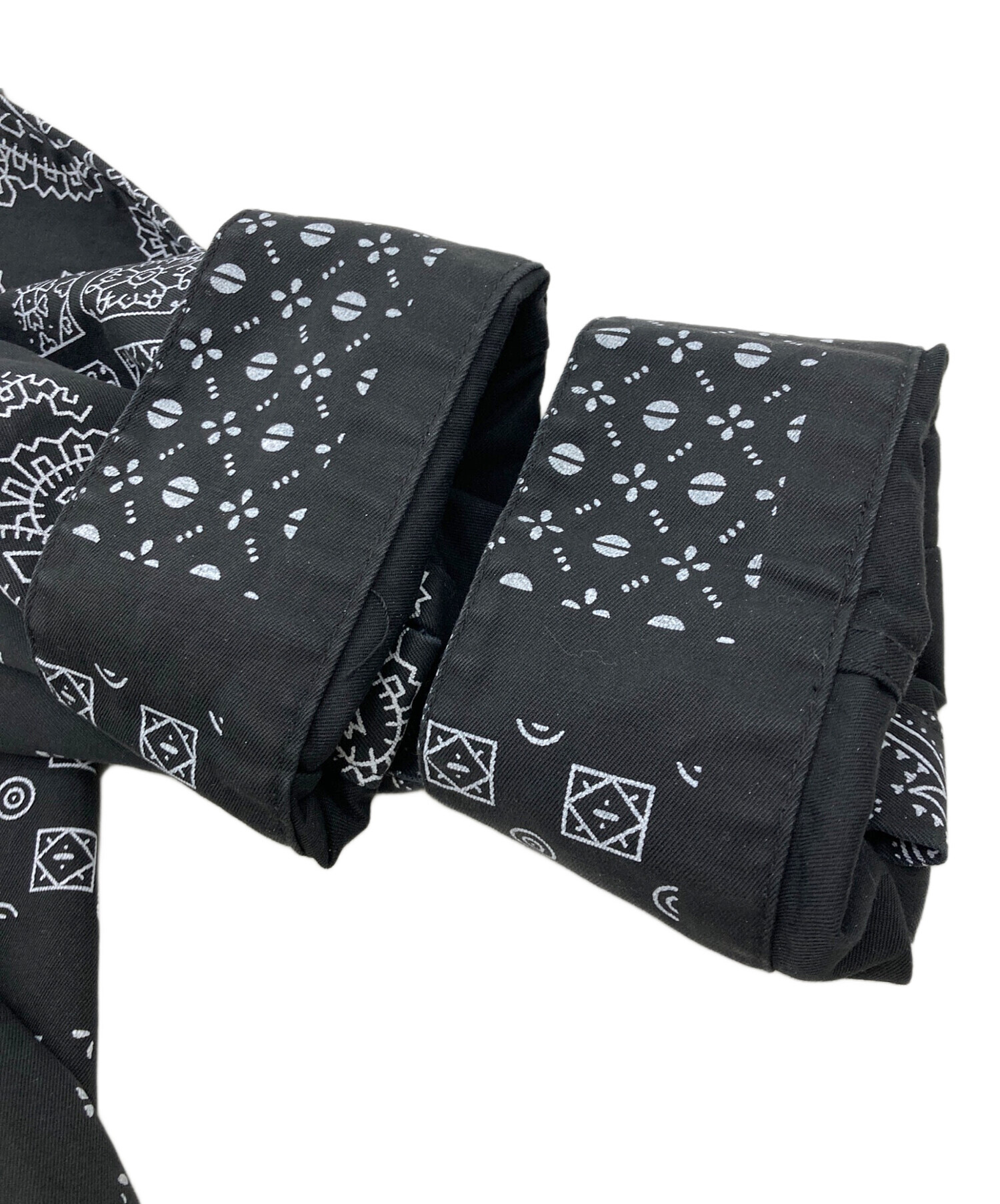 中古・古着通販】Supreme (シュプリーム) Paisley Grid Shirt ブラック