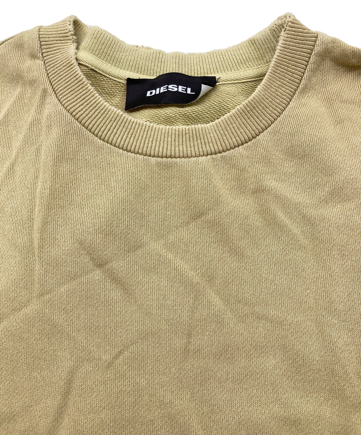 中古・古着通販】DIESEL (ディーゼル) スウェット イエロー サイズ:M 