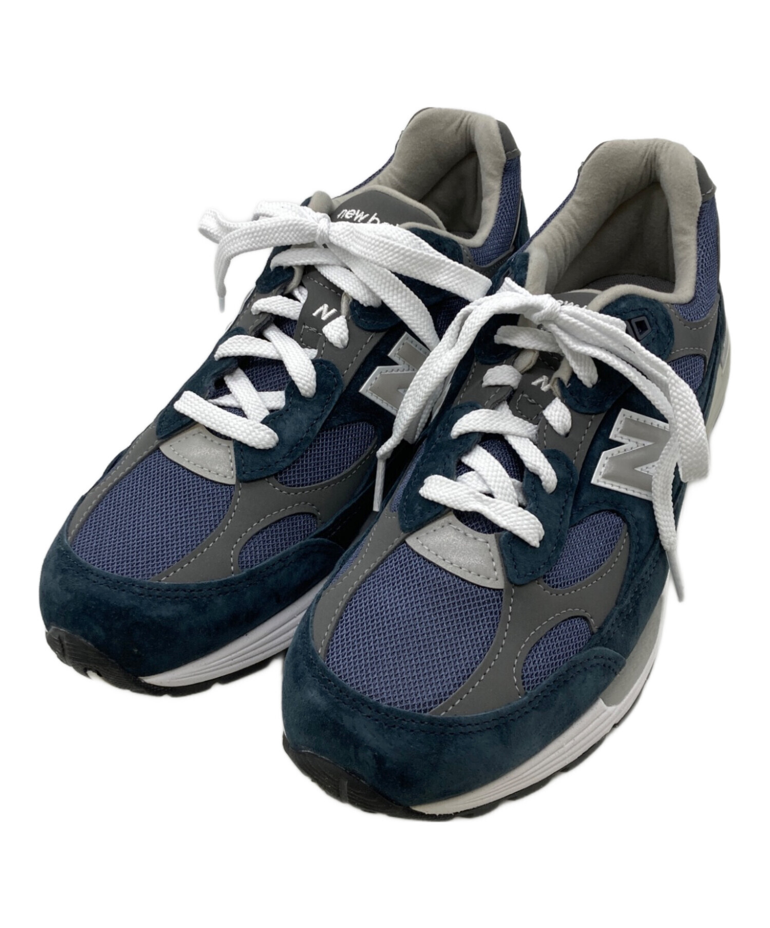 新品未使用＜New Balance＞U992/D スニーカー　24㎝ ネイビー 中古・古着通販】NEW BALANCE (ニューバランス) U992 