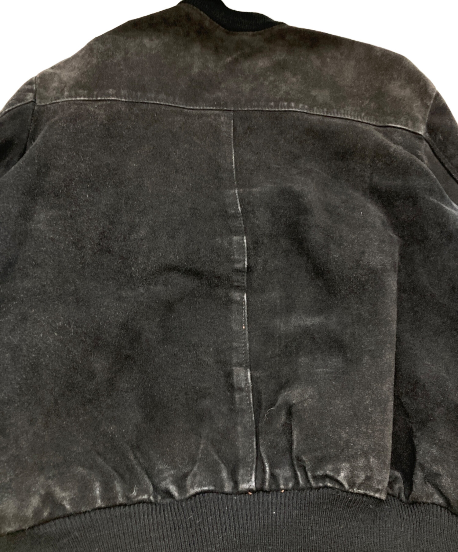 I*A様 黒◎ 80s 90s Schott ショット スエード ブルゾン ブラ schott - ショット 80s 90s オールド USA製 ダブルライダース