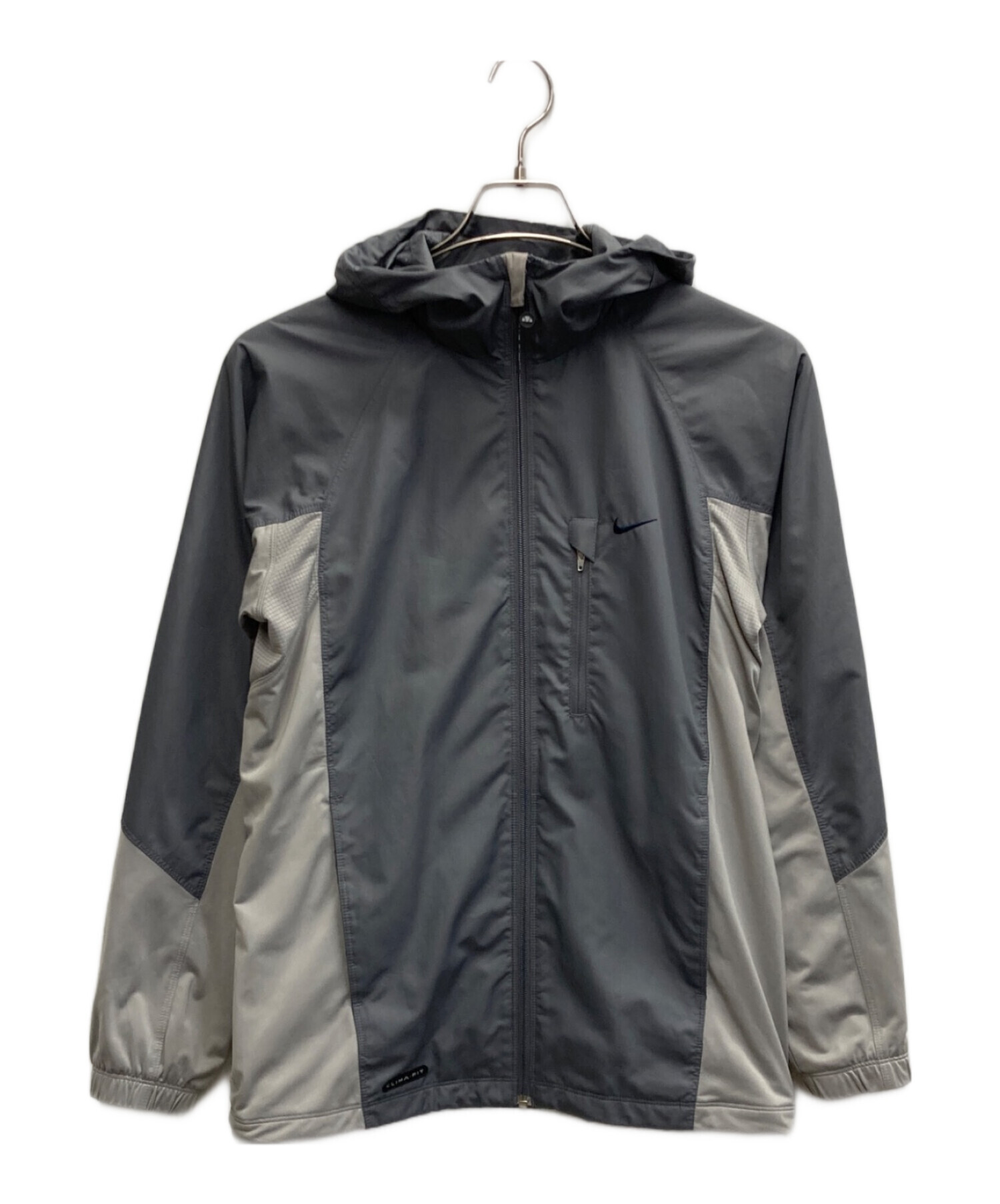 中古・古着通販】NIKE (ナイキ) ナイロンジャケット ライトグレー 