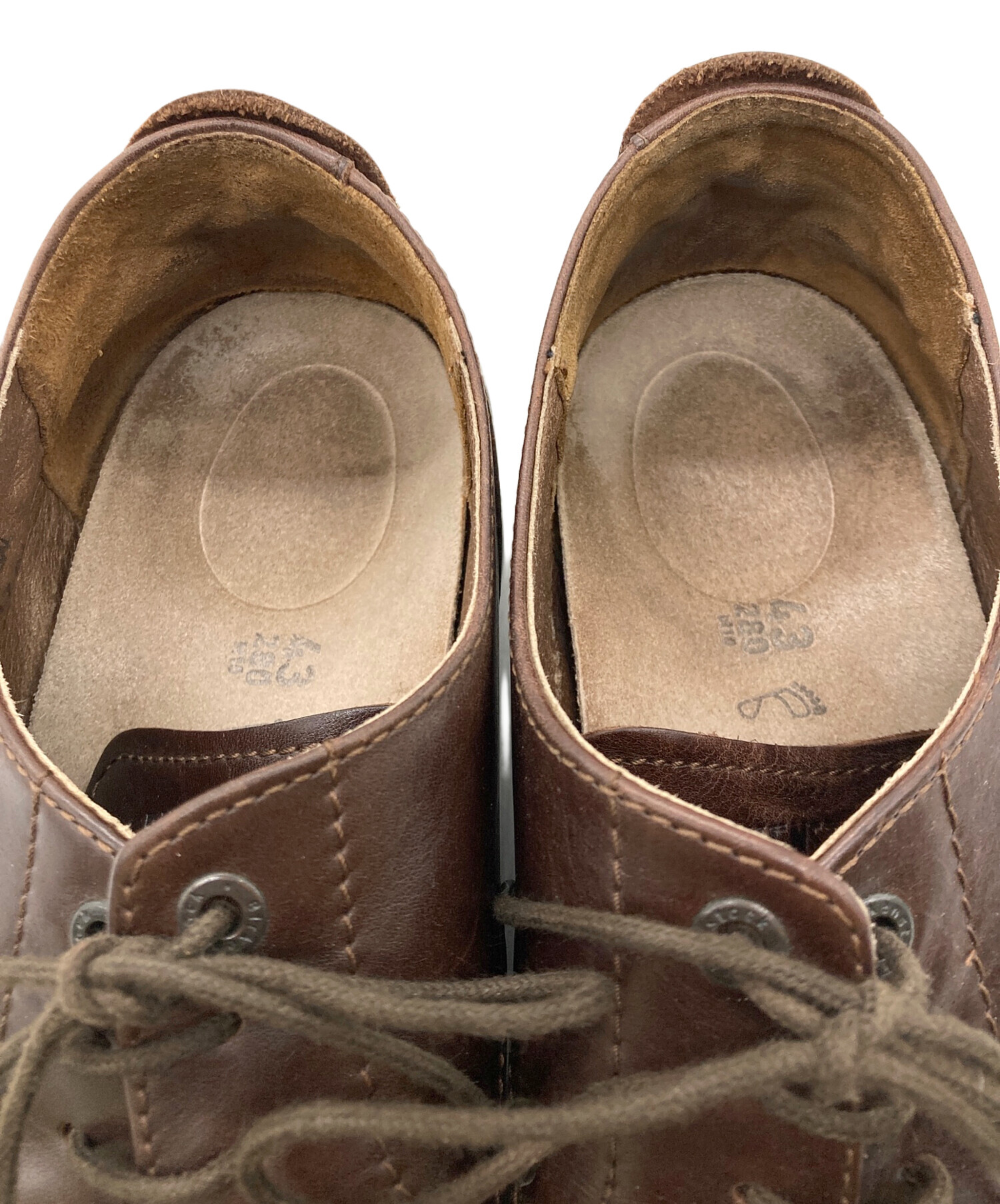 BIRKENSTOCK ブラウン カジュアルシューズ vintage 中古・古着通販】BIRKENSTOCK (ビルケンシュトック) ウィング