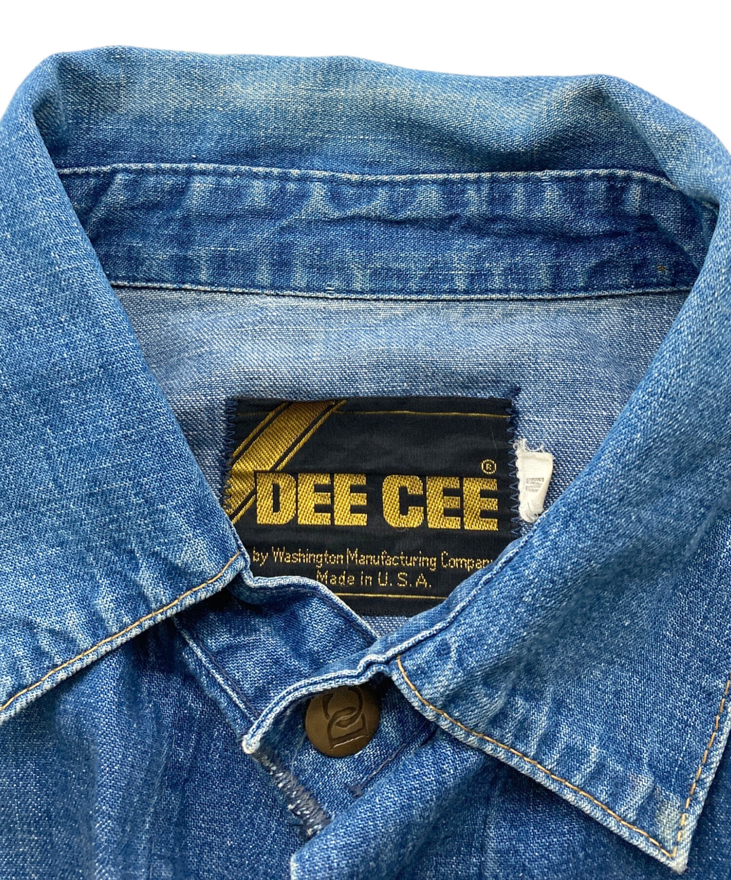 中古・古着通販】DEE CEE (ディーシー) Coveralls jacket インディゴ 
