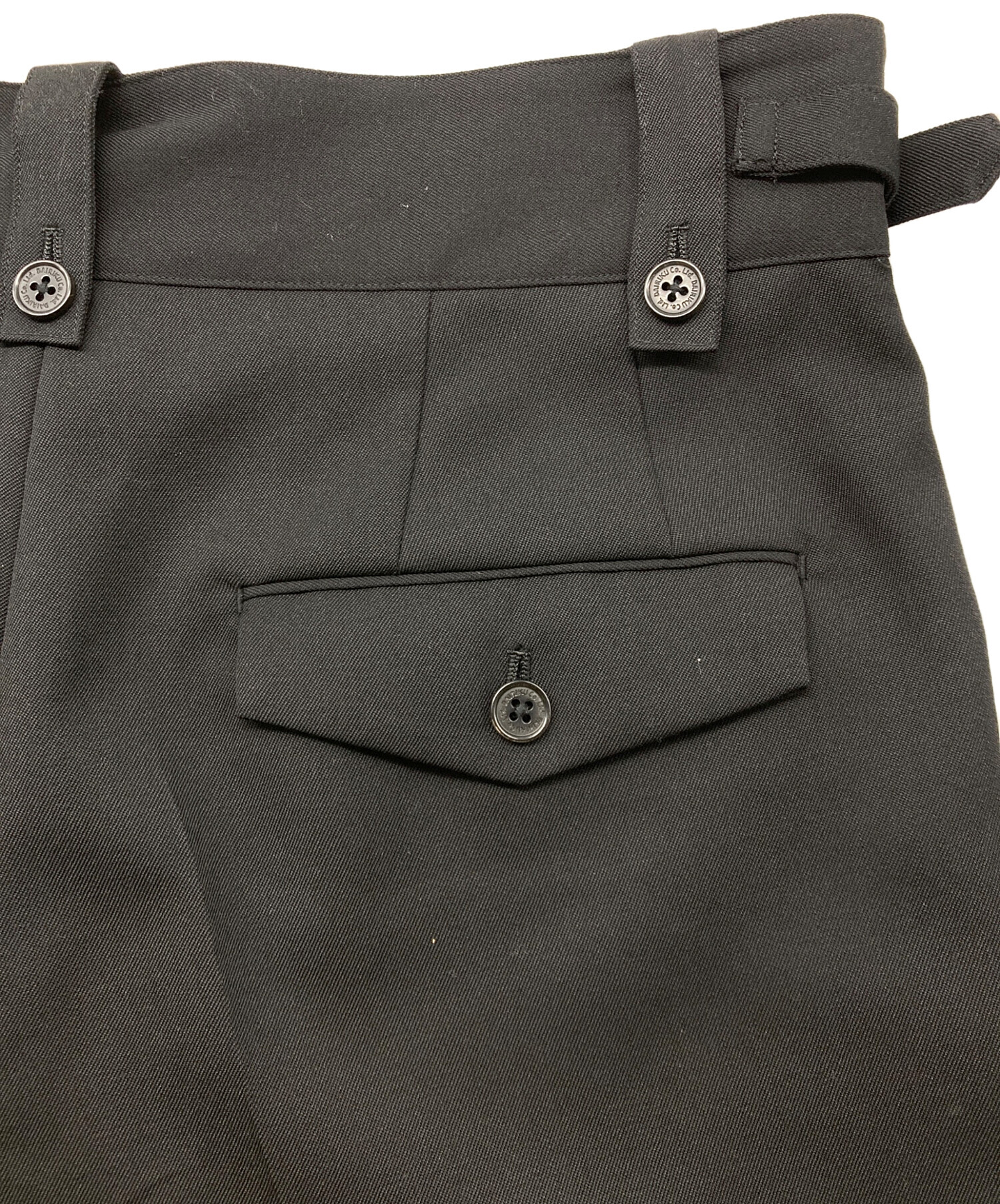中古・古着通販】DAIRIKU (ダイリク) Jerome Wool Gurkha Half Slacks