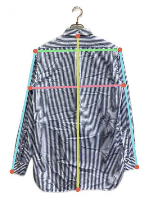 中古・古着通販】BONCOURA (ボンクラ) ストライプシャツ スカイブルー