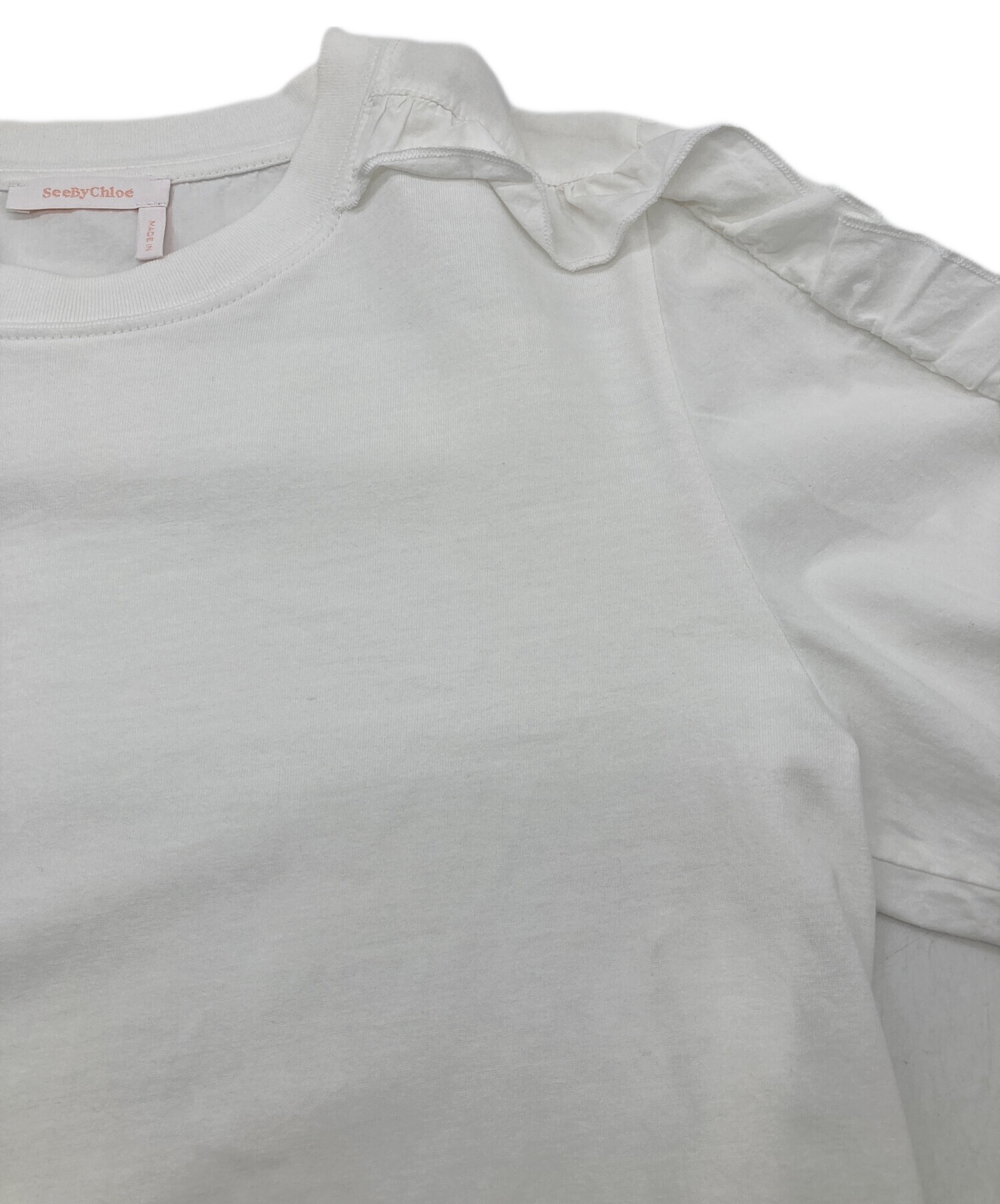 中古・古着通販】SEE BY CHLOE (シーバイクロエ) 切替カットソー