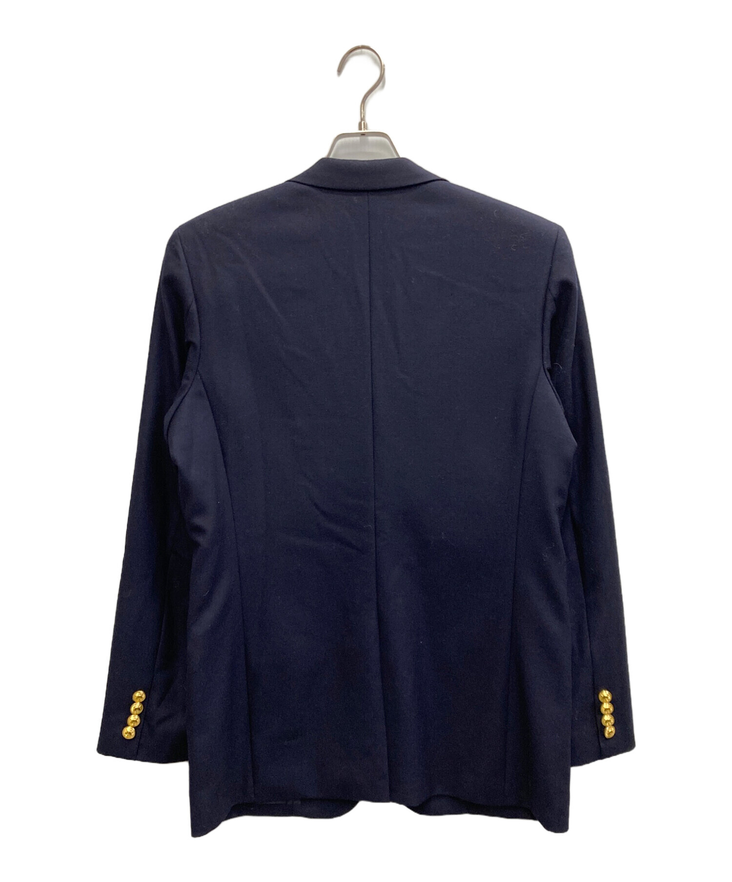 Polo By Ralph Laurenネイビー ウール100%ジャケット 中古・古着通販】POLO RALPH LAUREN (ポロ・ラルフローレン) 金