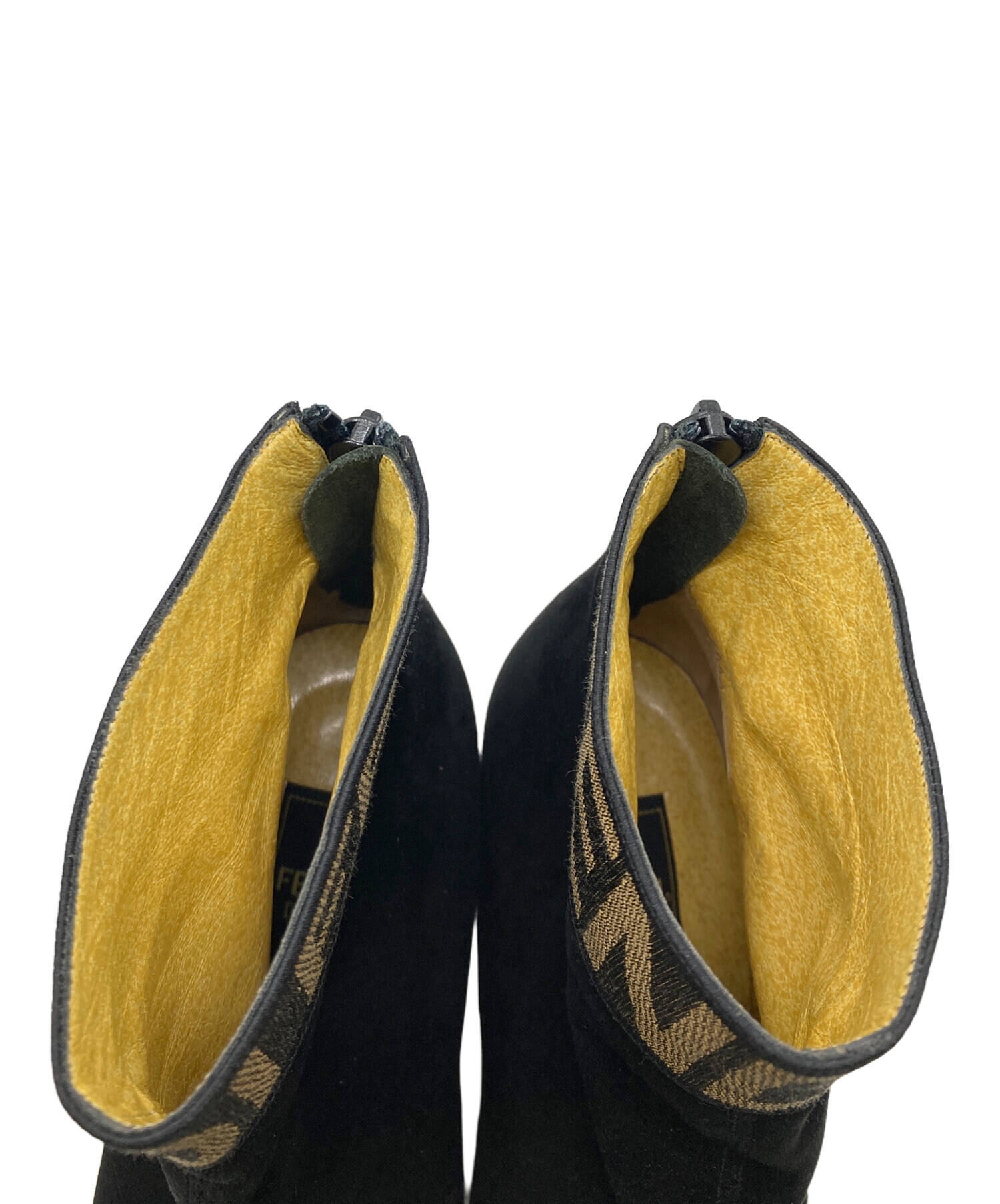 FENDI フェンディ ソックスブーツ 37 未使用 ブラック 正規品 中古・古着通販】FENDI (フェンディ) ショートブーツ ブラック サイズ