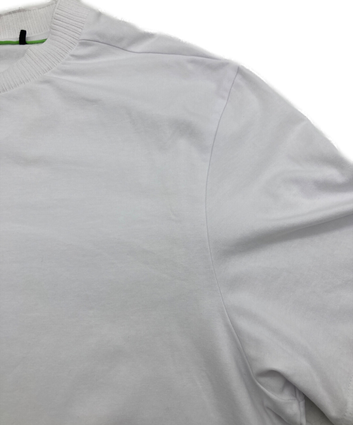 中古・古着通販】HUGO BOSS (ヒューゴ ボス) Tee Rib ホワイト サイズ 