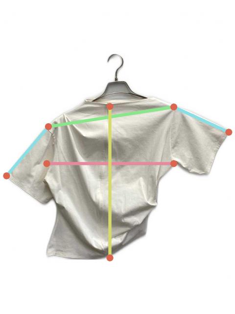 中古・古着通販】RIM.ARK (リムアーク) Asymmetry tuck cut tops