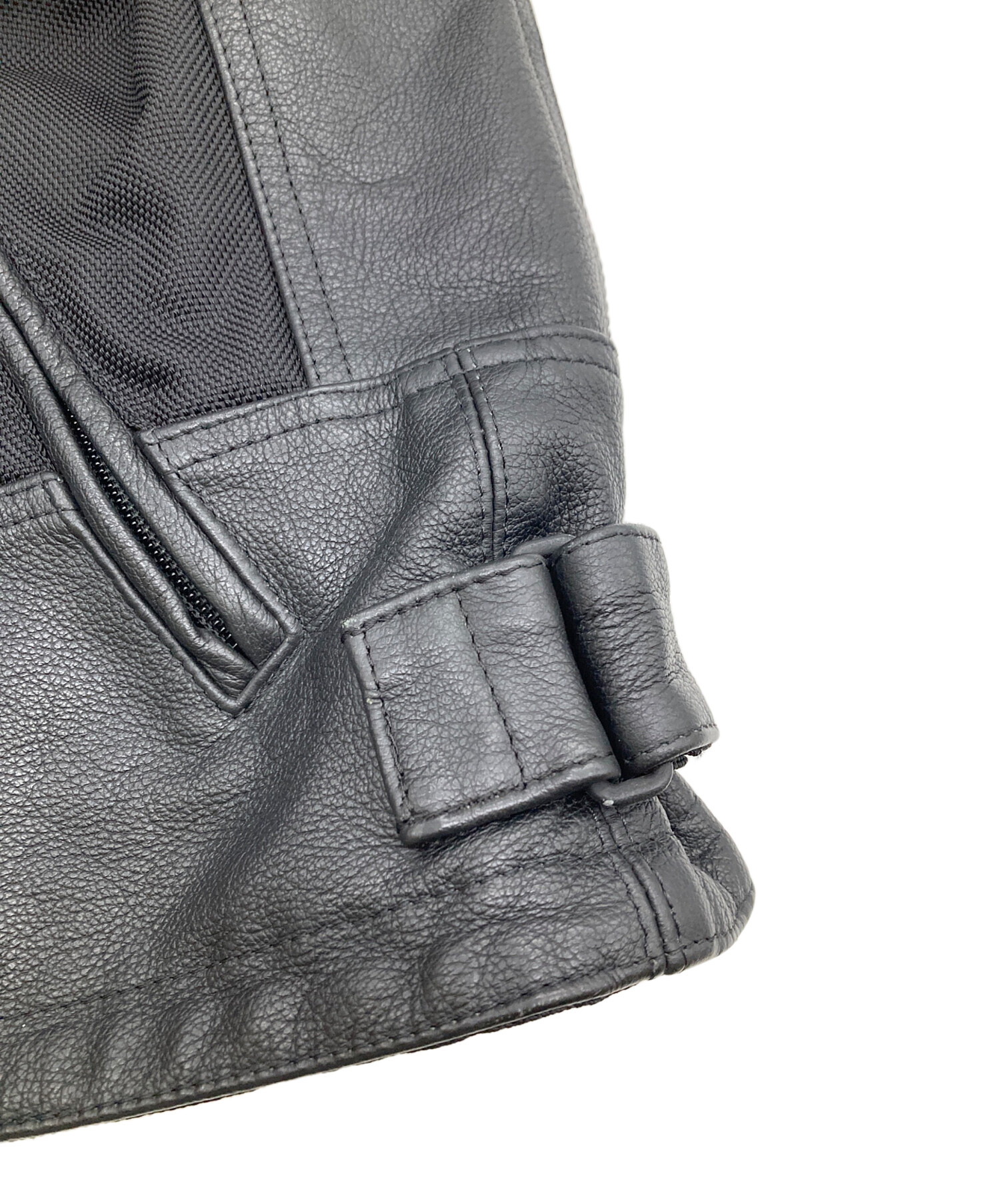 【kuota】DUCATI ドゥカティ レザージャケット XLサイズ レザージャケット-Company C4