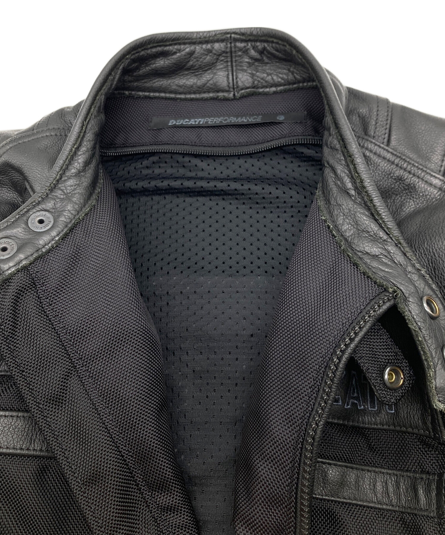 【kuota】DUCATI ドゥカティ レザージャケット XLサイズ レザージャケット-Ducati Corse C6