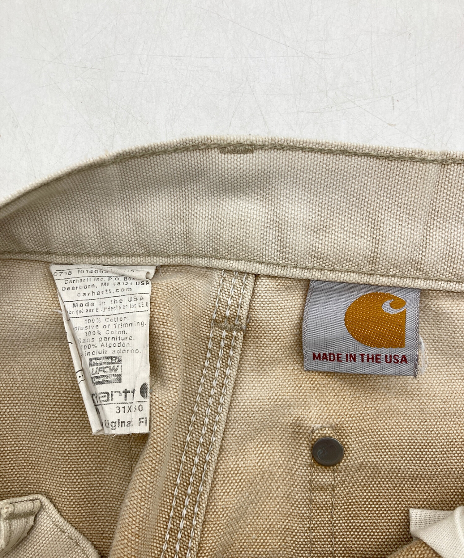 中古・古着通販】CarHartt (カーハート) ダブルニー ペインターパンツ