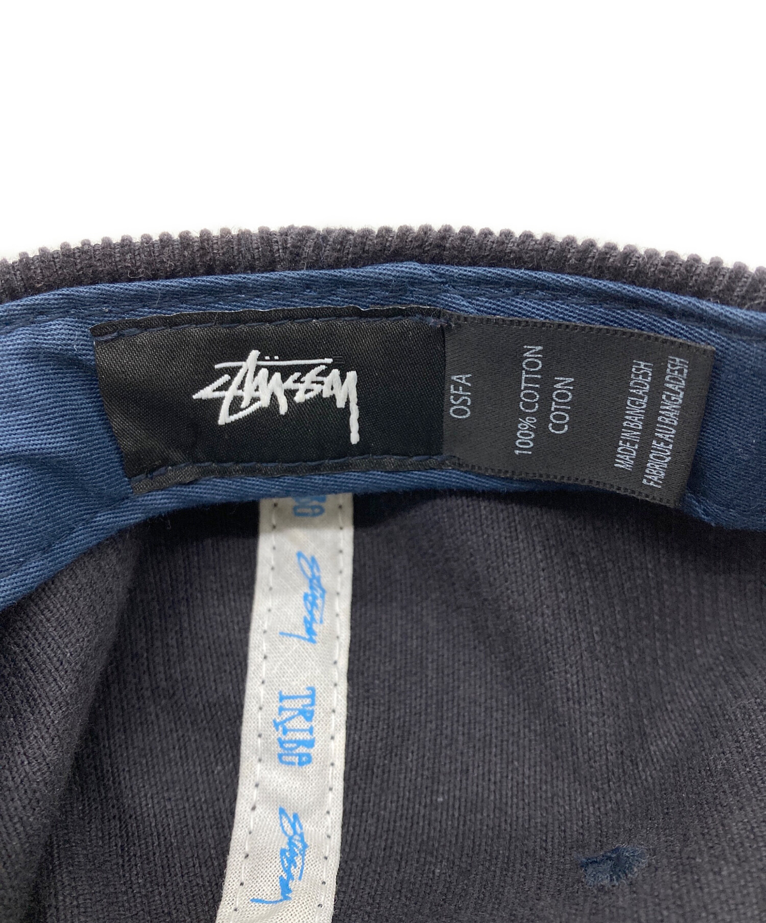 中古・古着通販】stussy (ステューシー) コーデュロイキャップ