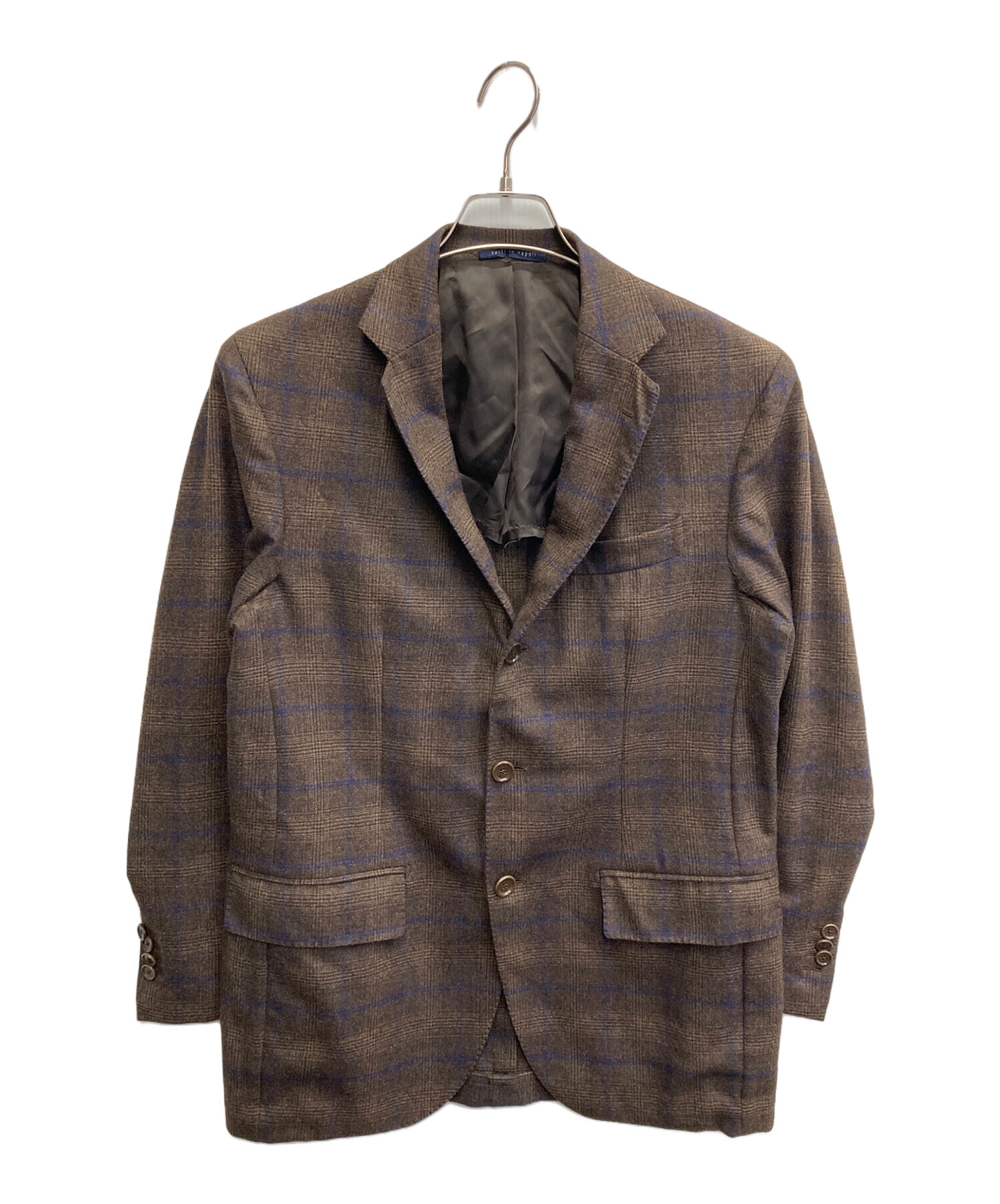 J4066 美品 デペトリロ Napoli Posillipo コットンスーツ ベージュ 46 