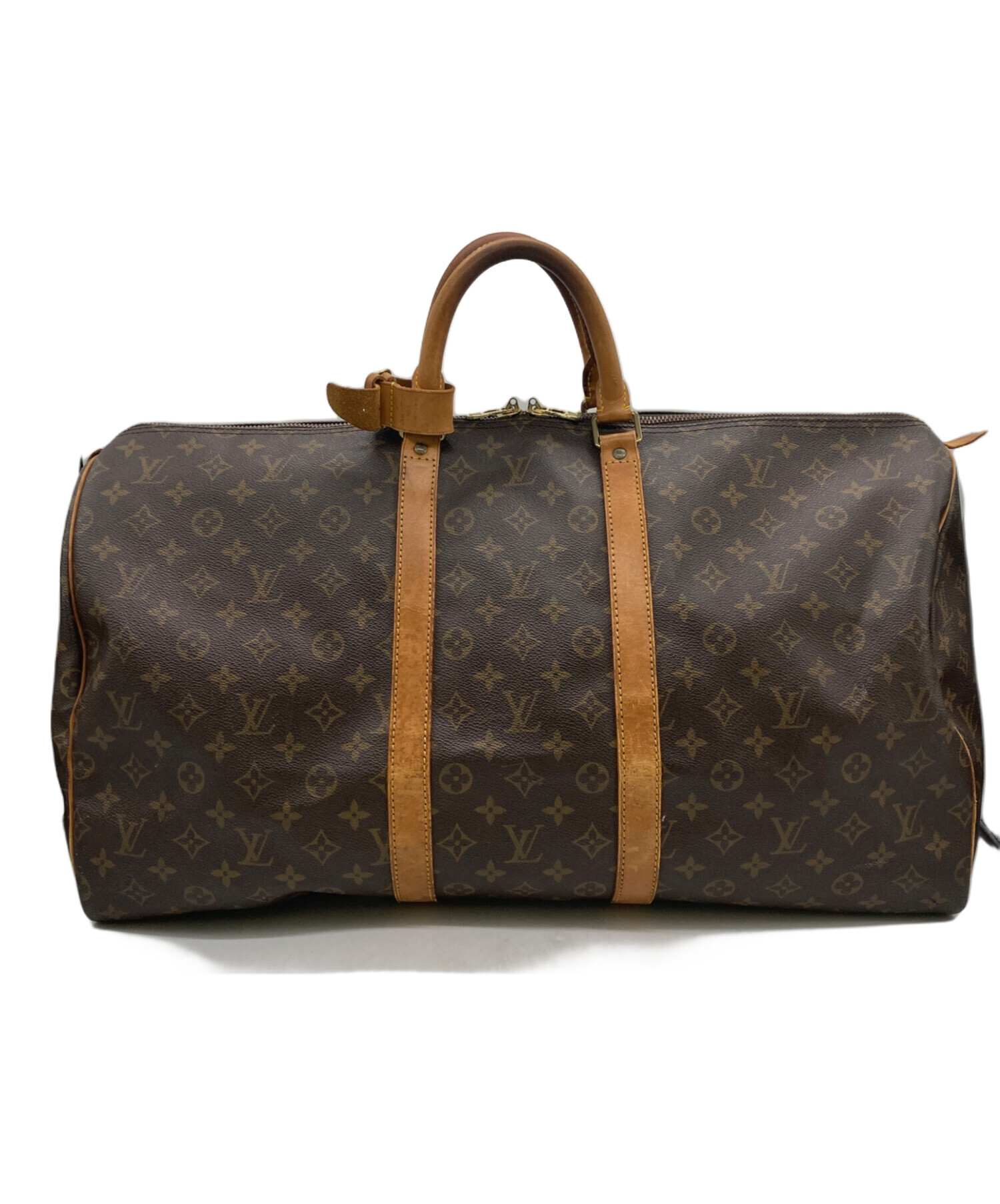 ルイ・ヴィトン キーポル55 モノグラム トラベルバッグ 中古・古着通販】LOUIS VUITTON (ルイ ヴィトン) トラベルバッグ