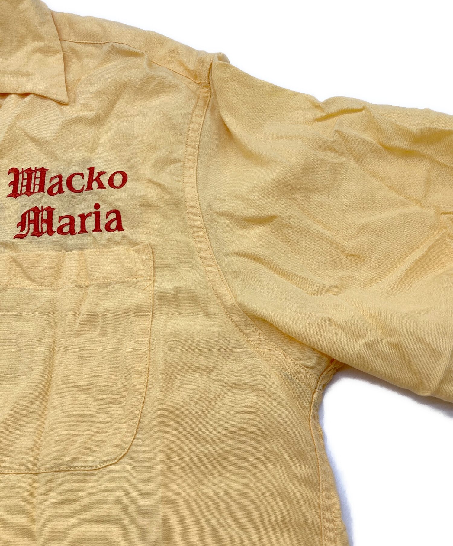 中古・古着通販】WACKO MARIA (ワコマリア) 50s SHIRT S/S イエロー