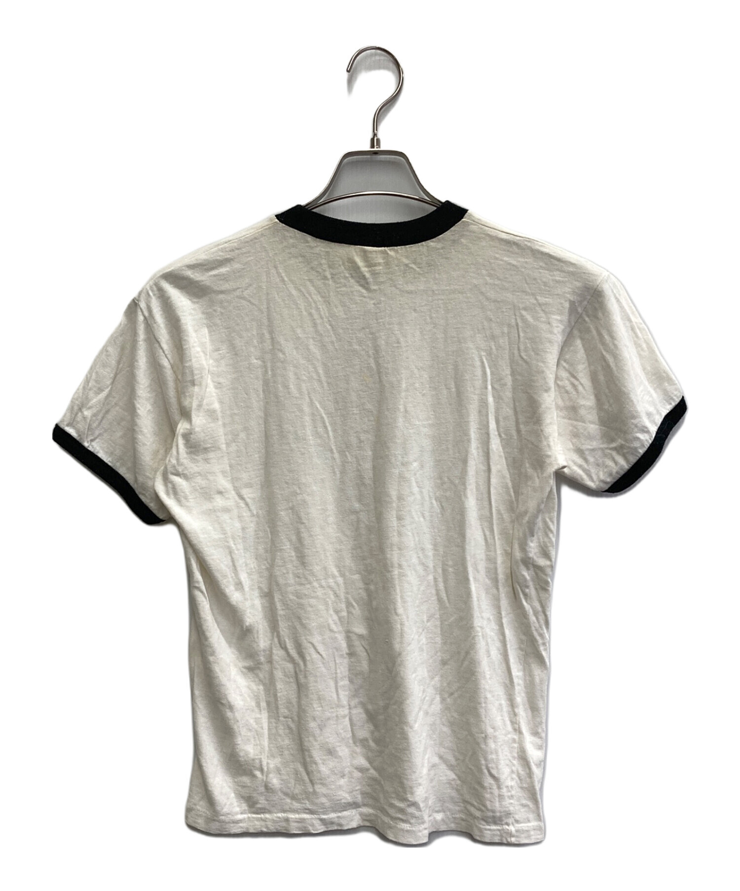 中古・古着通販】USED (ユーズド) ヴィンテージ リンガーTee ホワイト