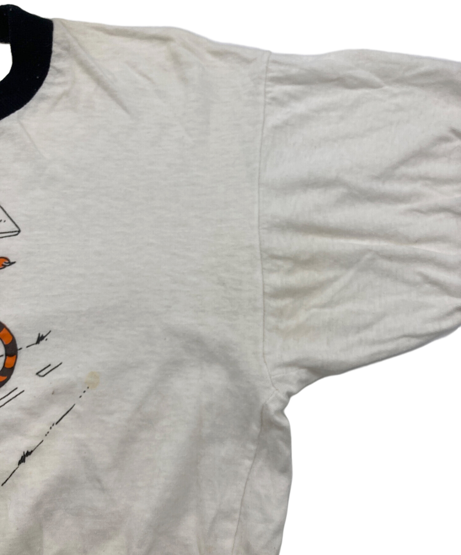 中古・古着通販】USED (ユーズド) ヴィンテージ リンガーTee ホワイト 