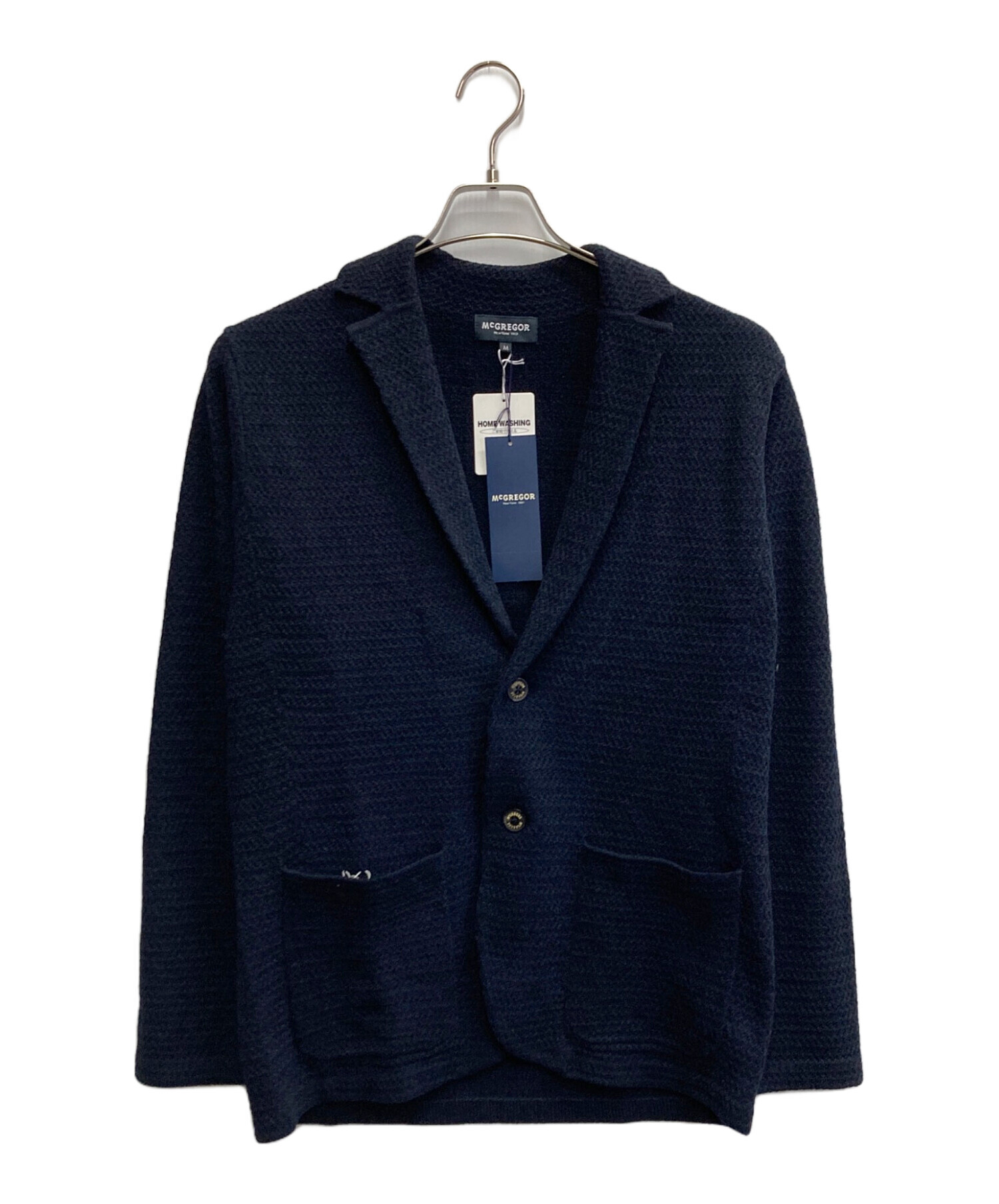 中古・古着通販】McGREGOR (マクレガー) ニットカーデジャケット