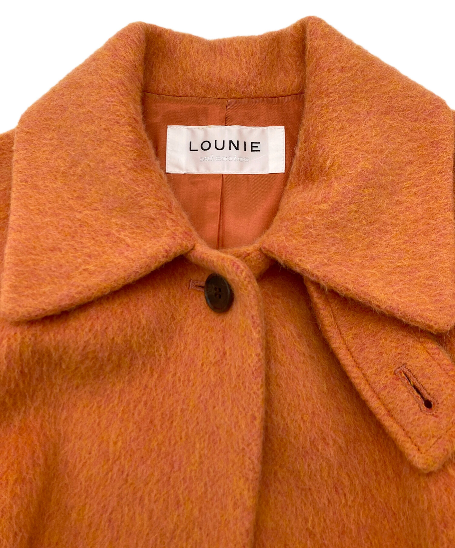 中古・古着通販】LOUNIE (ルーニー) シャンブレーシャギーコート