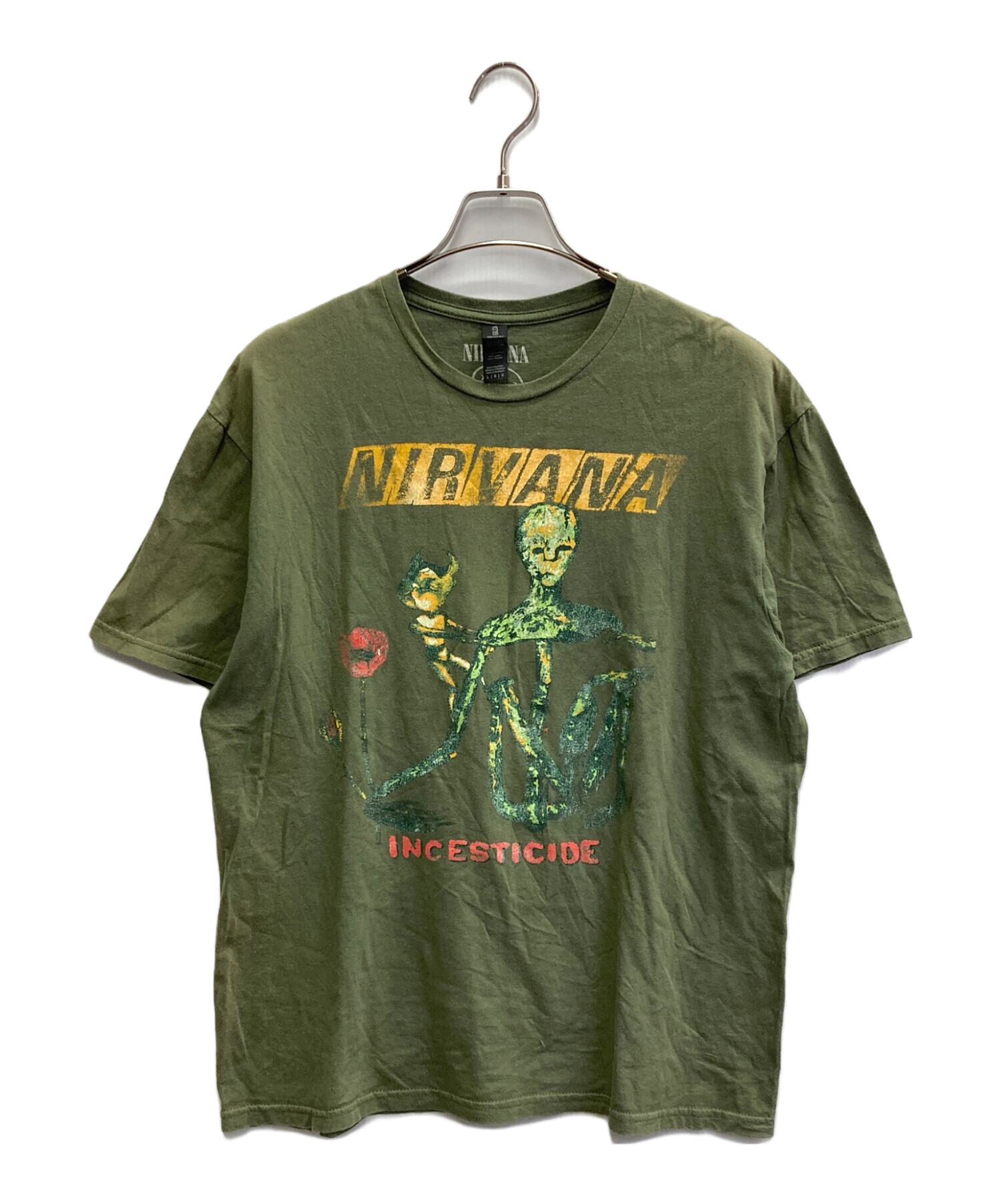 GILDAN　 ヴィンテージニルヴァーナーＴシャツ 中古・古着通販】GILDAN (ギルダン) NIRVANA (ニルヴァーナ) ”NIRVANA